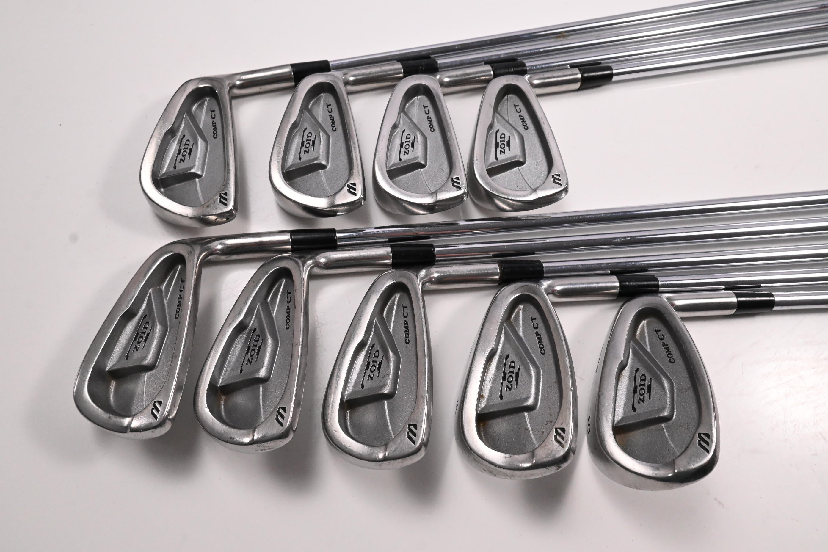 Mizuno Comp CT Irons / 3-PW / Regular Flex Rifle Shafts
