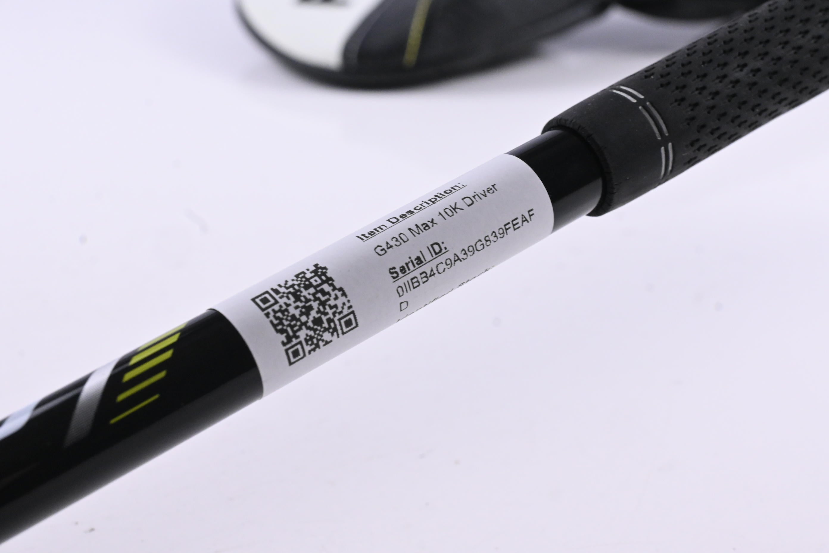 Ping G430 Max 10K Driver / 10.5 Degree / Senior Flex Ping ALTA CB Black 55 Shaft