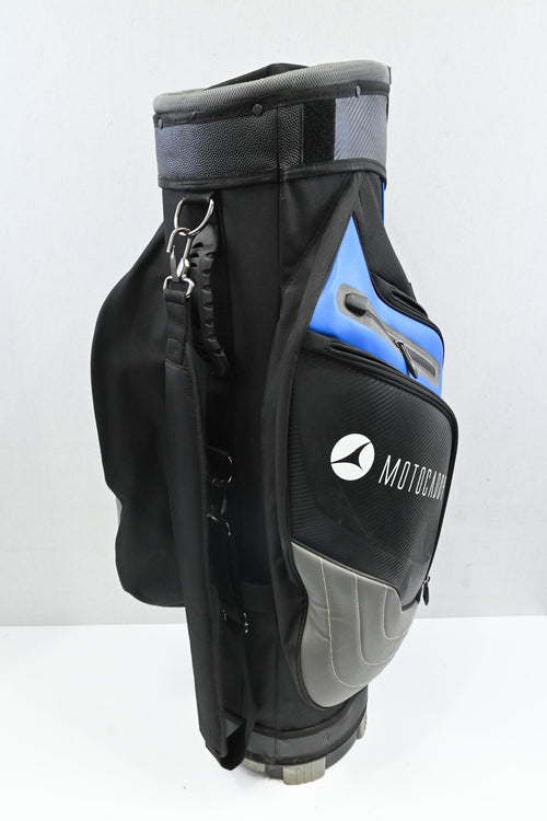 Motocaddy Pro Series Cart Bag / 14-Way Divider / Black, Blue