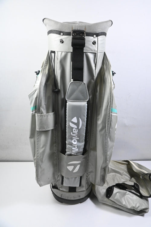 Ladies Taylormade Storm Dry Cart Bag / 14-Way Divider / Grey, Green