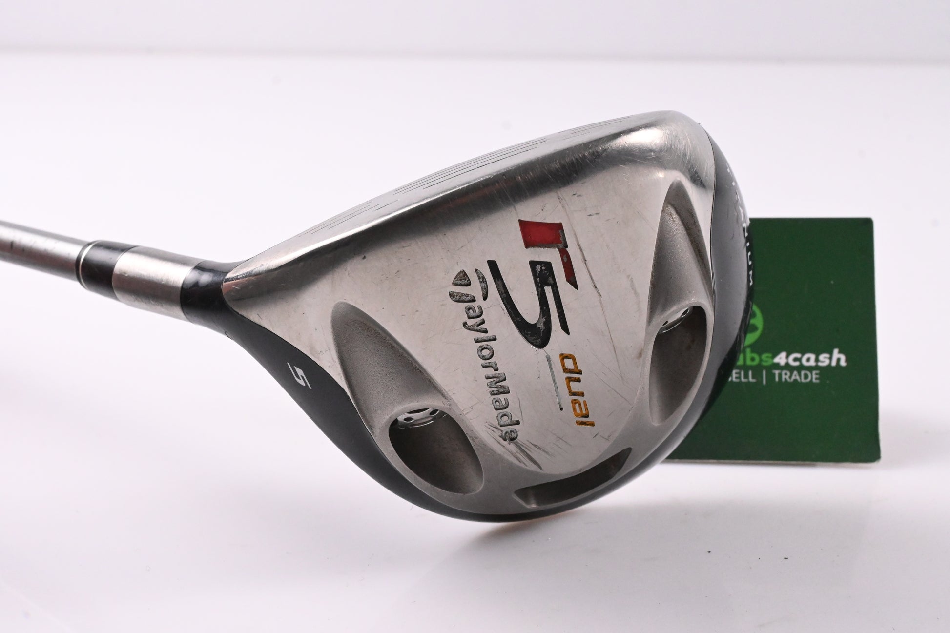 Left Hand Taylormade R5 Dual #5 Wood / 18 Degree / Stiff Flex M.A.S.2 55 Shaft