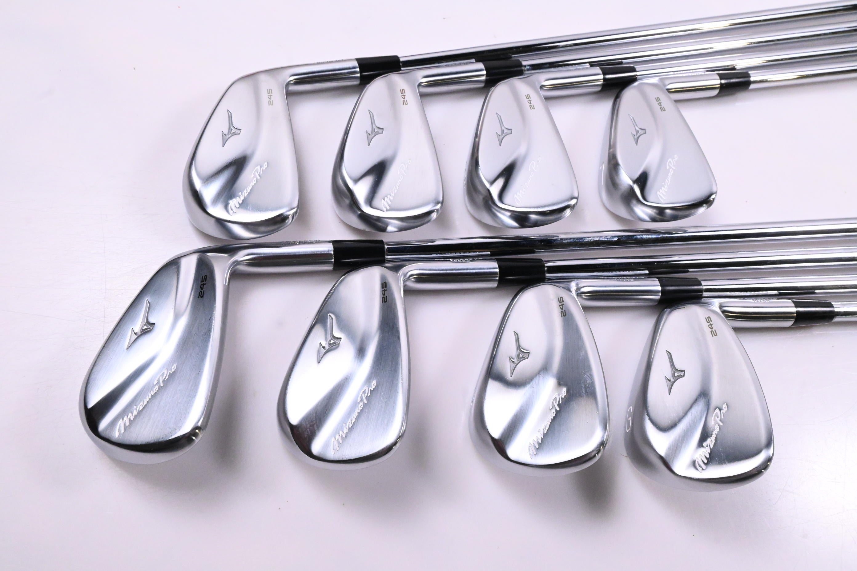 Mizuno Pro 245 Irons / 4-PW+GW / Regular Flex Project X LZ 115 Shafts