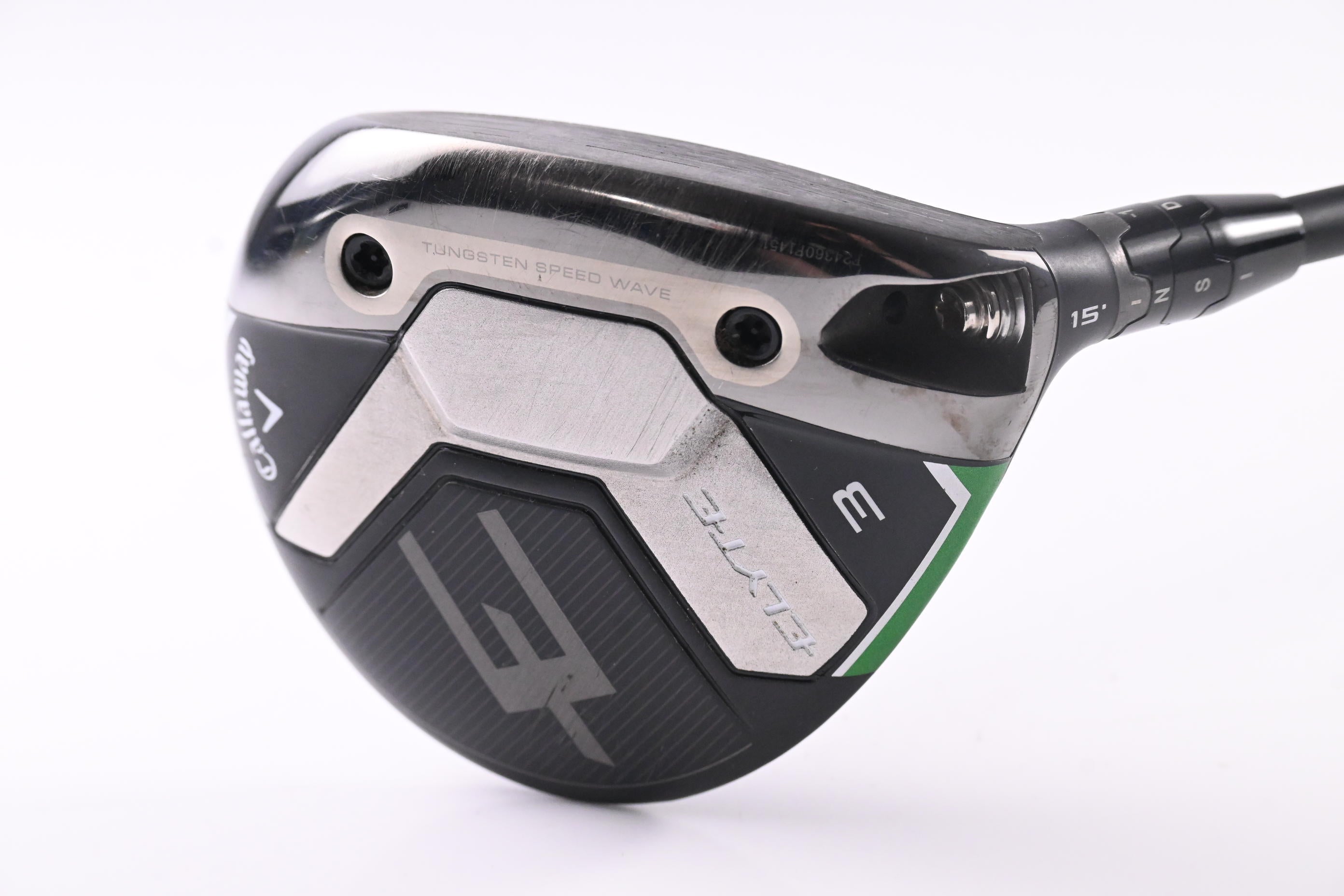 Callaway Elyte #3 Wood / 15 Degree / Senior Flex Vanquish 5 Shaft