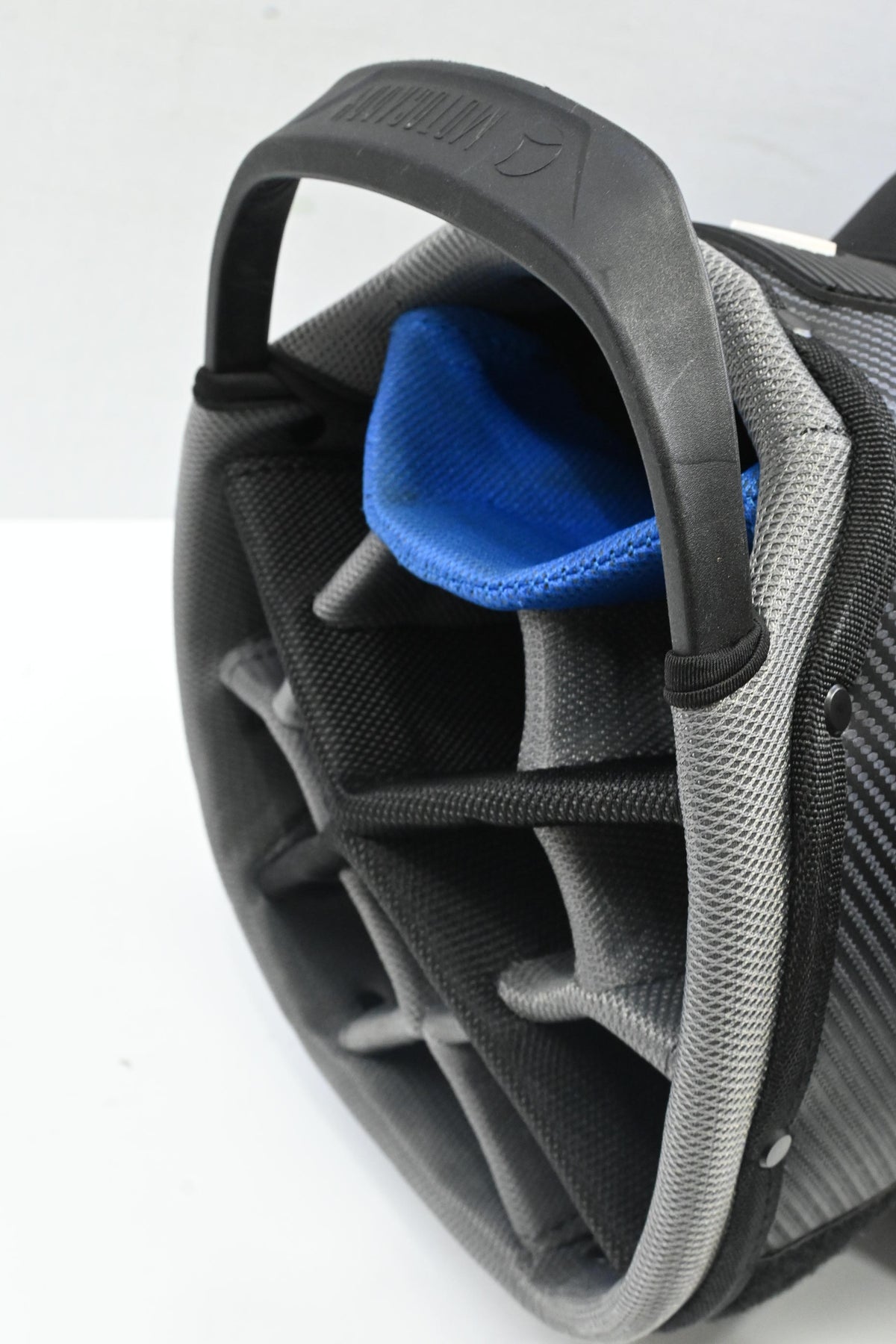 Motocaddy Pro Series Cart Bag / 14-Way Divider / Black, Blue