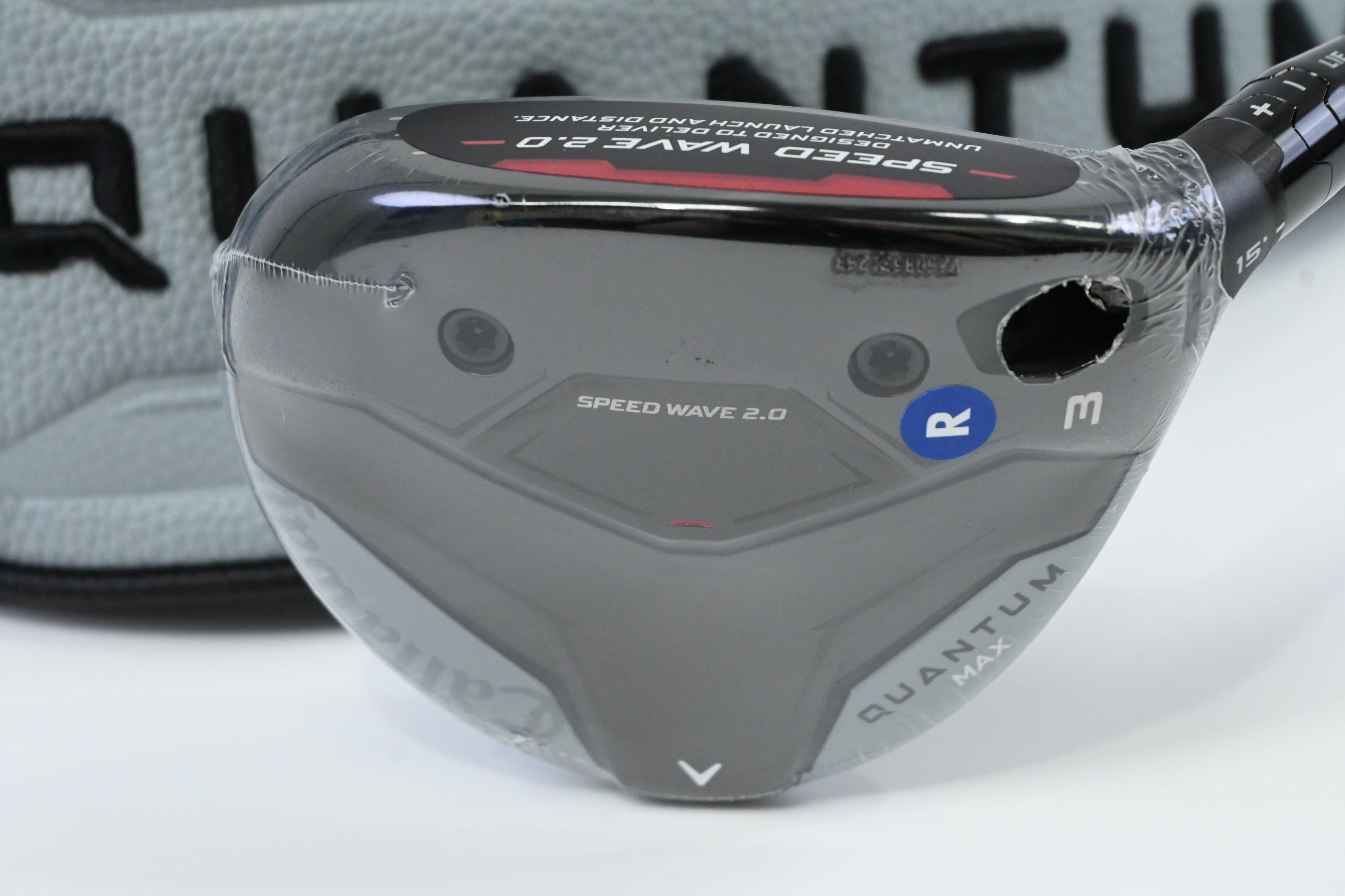 Callaway Quantum Max #3 Wood / 15 Degree / Regular Flex Denali Frost Silver 60