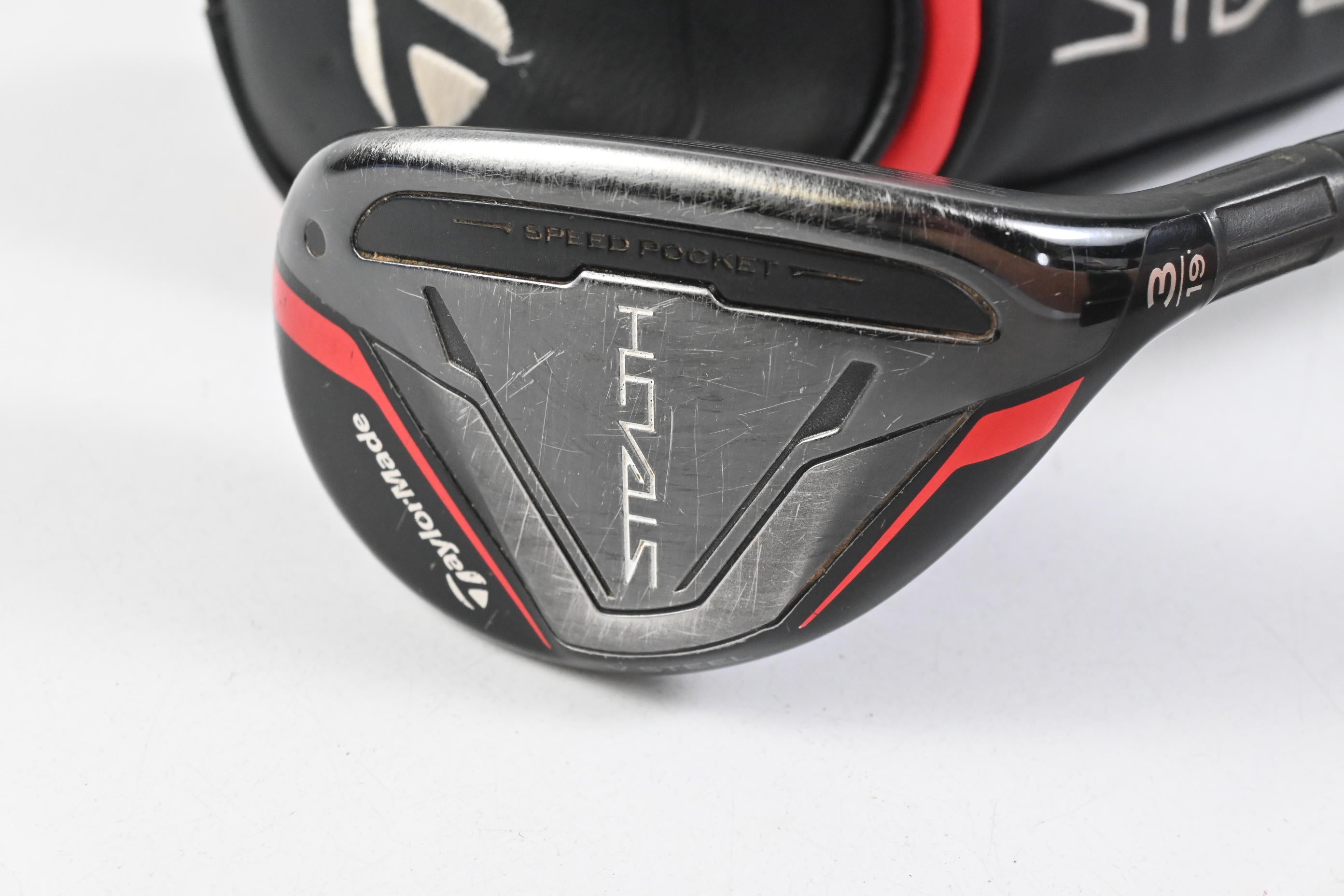 Taylormade Stealth #3 Hybrid / 19 Degree / Stiff Flex Ventus Red 7 Shaft