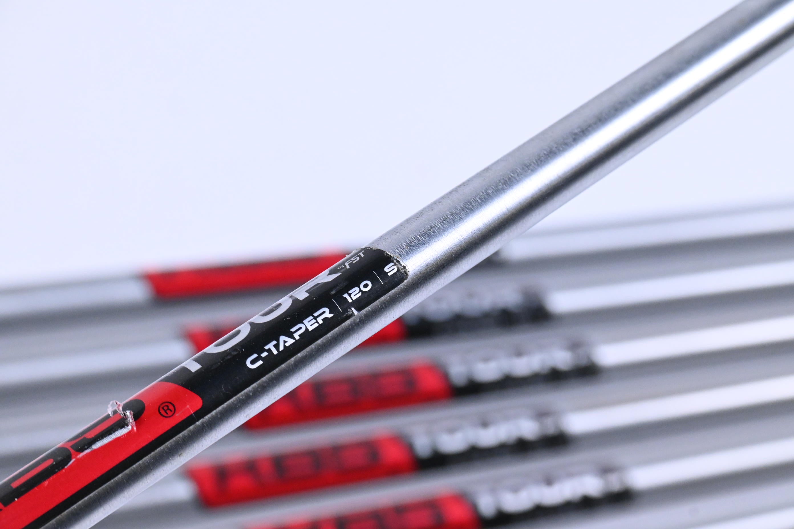 KBS Tour C-Taper 120 Iron Shafts / Stiff Flex / Set Of 7 / .335 Tip