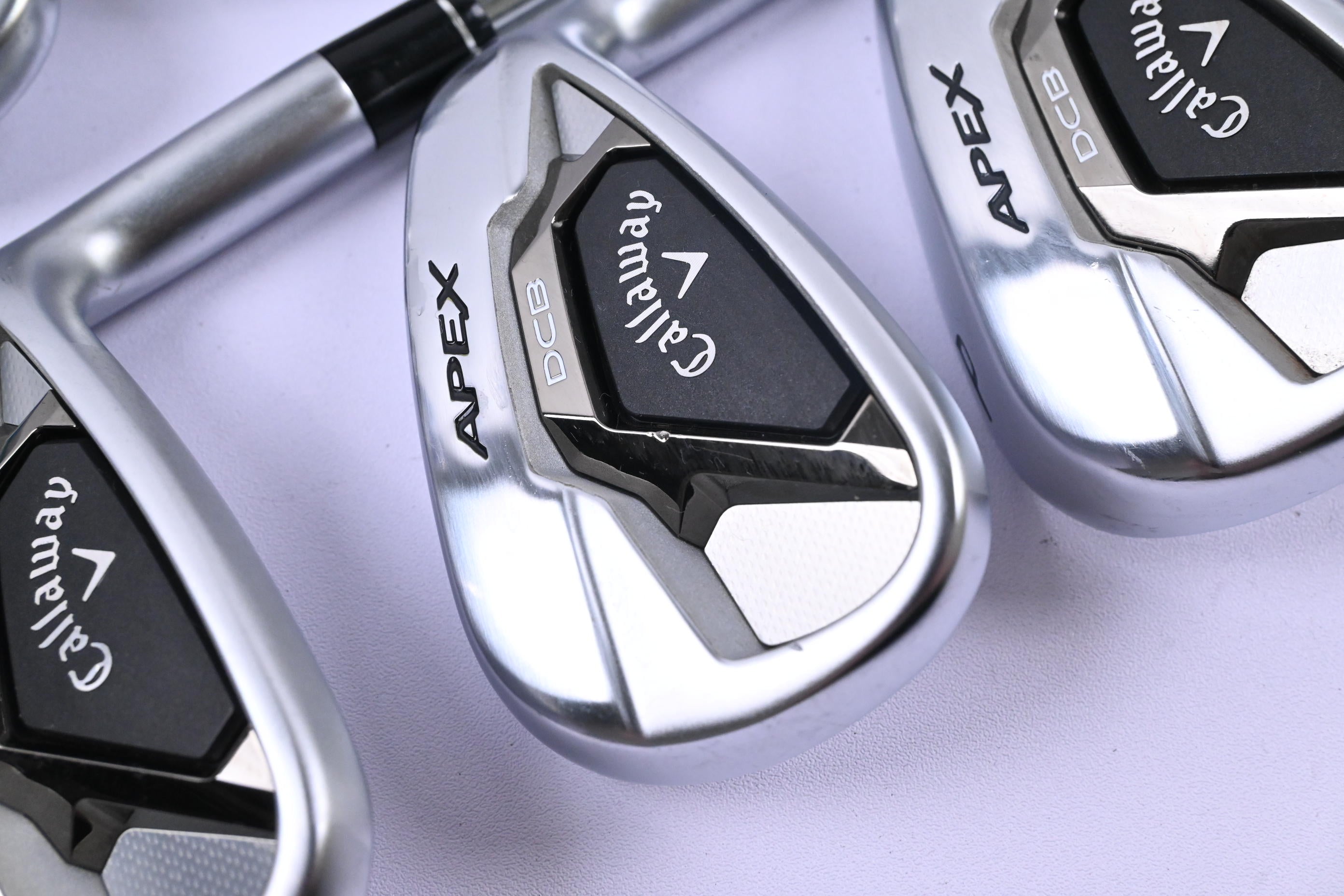 Callaway Apex DCB Irons / 4-PW+GW / Stiff Flex Elevate MPH 95 Shafts