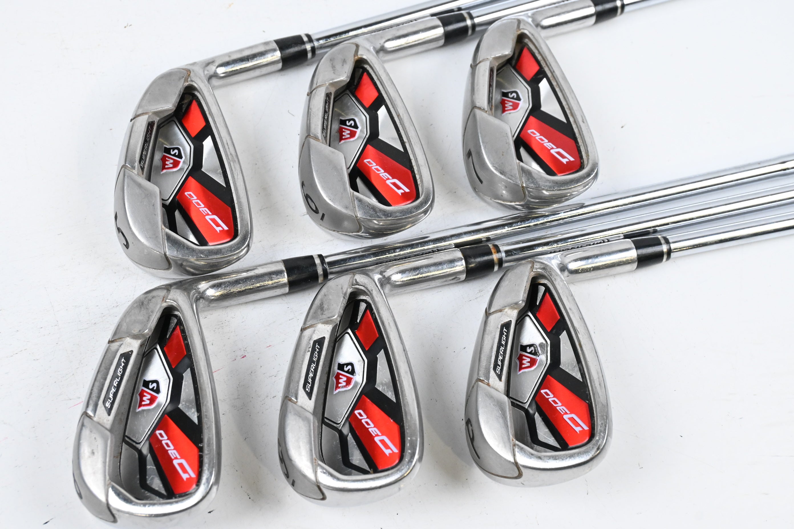 Wilson D300 Irons / 5-PW / Uniflex Wilson D300 Steel Shafts