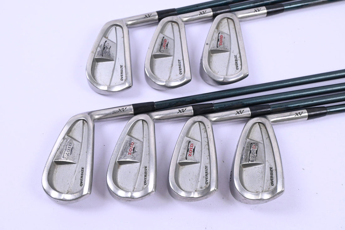 Mizuno T-Zoid O/S Irons / 3-9i / Regular Flex Mizuno TechnoFlex Gold Shafts