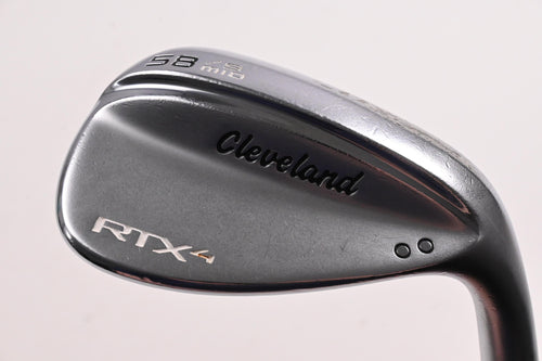 Cleveland RTX-4 Lob Wedge / 58 Degree / Stiff Flex Dynamic Gold S400 Shaft