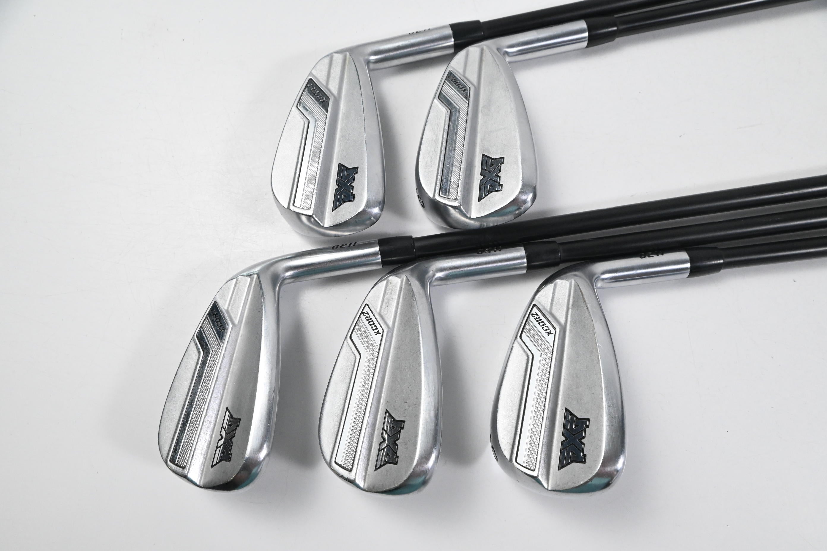 Ladies PXG 0211 XCOR2 Irons / 7-PW+GW / Ladies Flex MMT Black 80 Shafts
