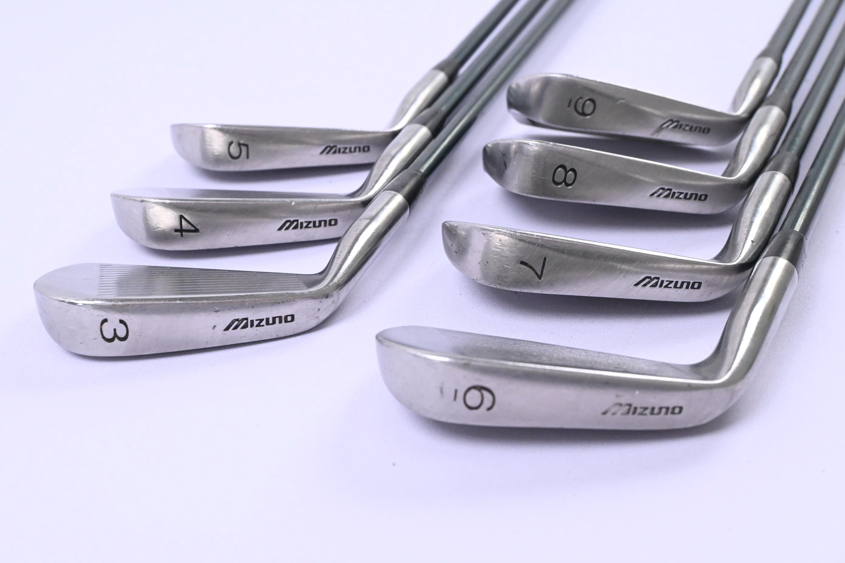 Mizuno T-Zoid O/S Irons / 3-9i / Regular Flex Mizuno TechnoFlex Gold Shafts