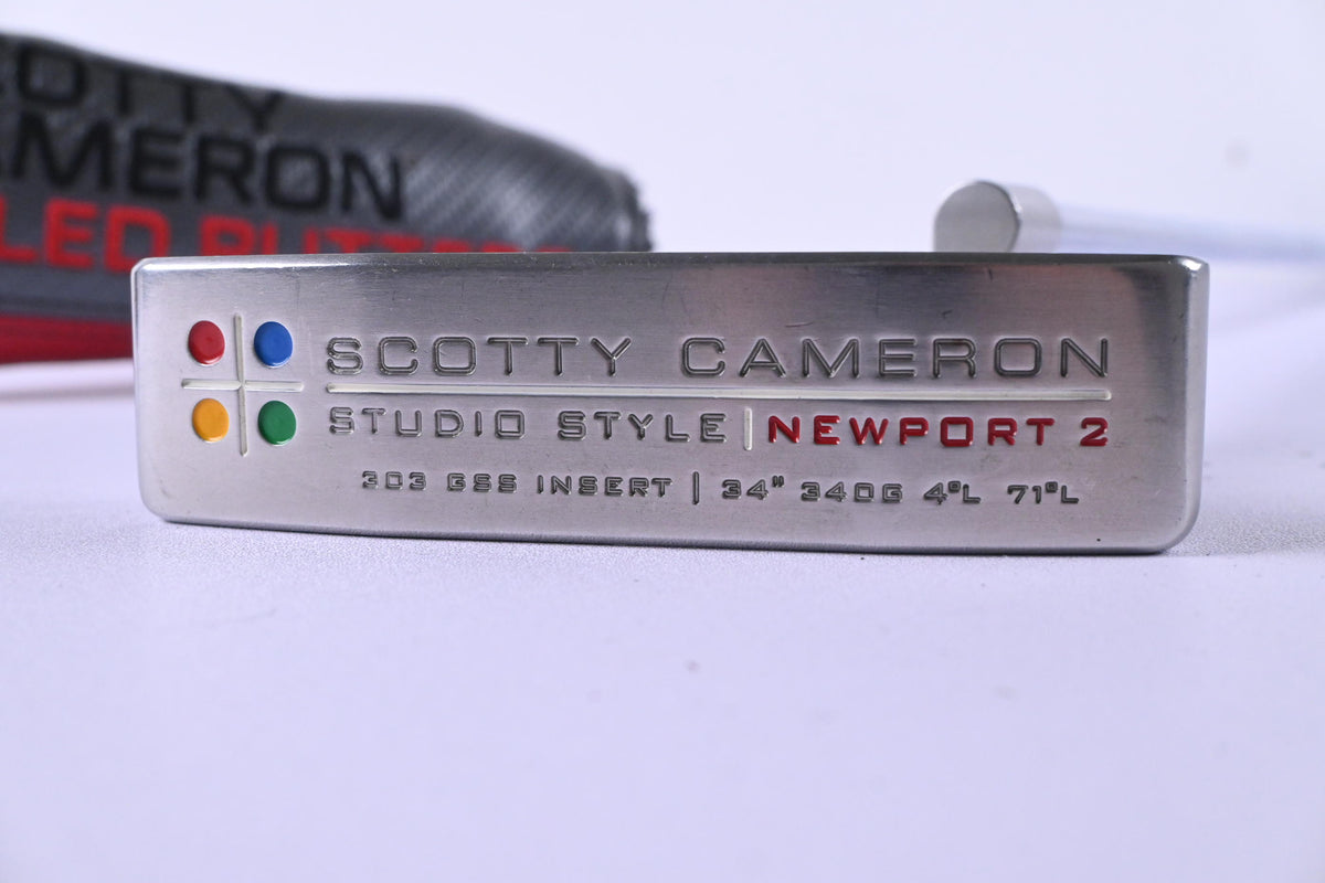 Scotty Cameron Studio Style Newport 2 Putter / 34 Inch