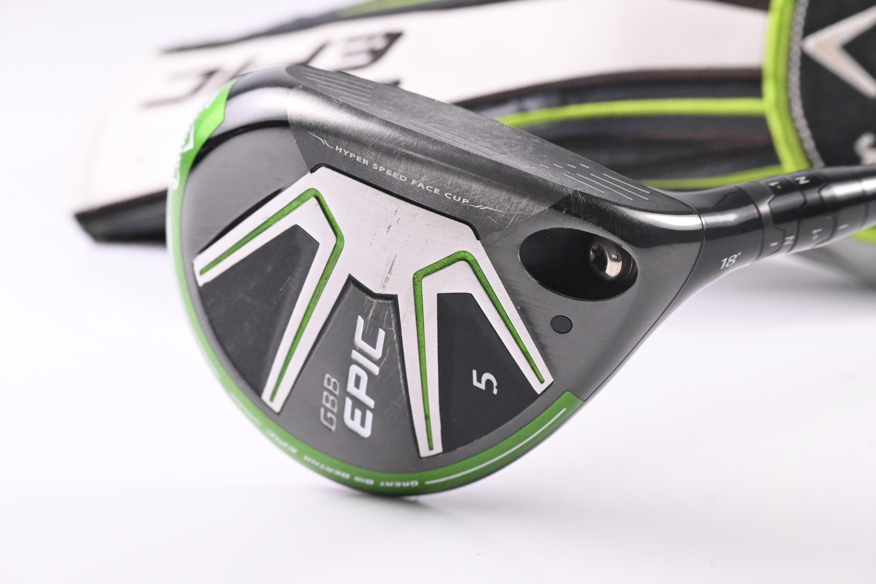 Callaway GBB Epic #5 Wood / 18 Degree / Stiff Flex HZRDUS T800 65 Shaft