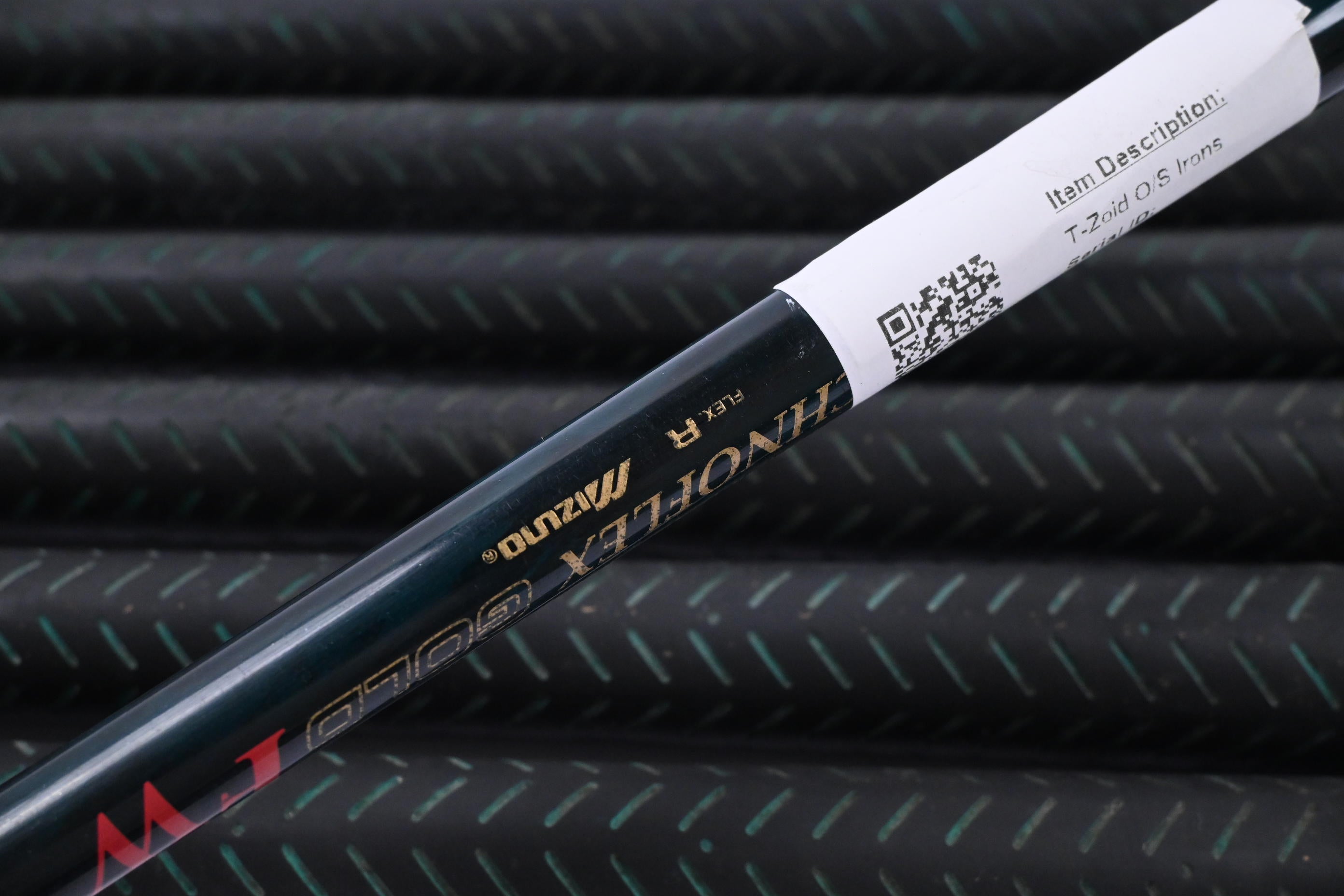 Mizuno T-Zoid O/S Irons / 3-9i / Regular Flex Mizuno TechnoFlex Gold Shafts