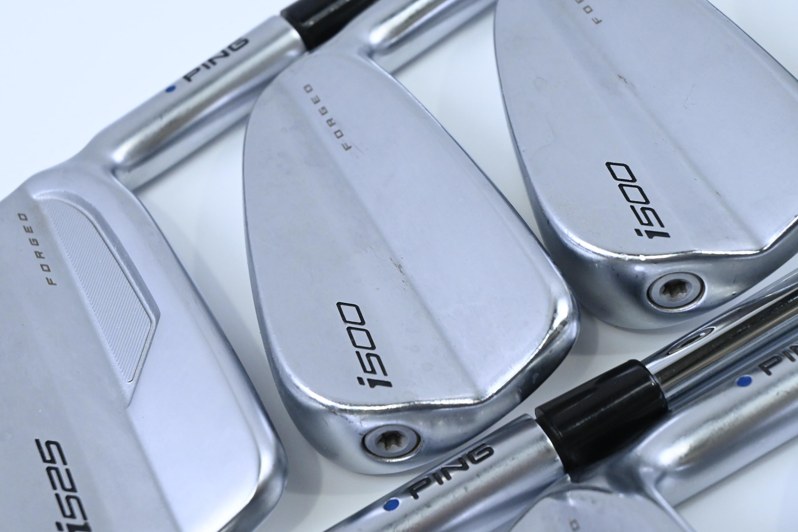 Ping i500 Irons / 4-PW+UW / Blue Dot / Stiff Flex Dynamic Gold 120 S300 Shafts