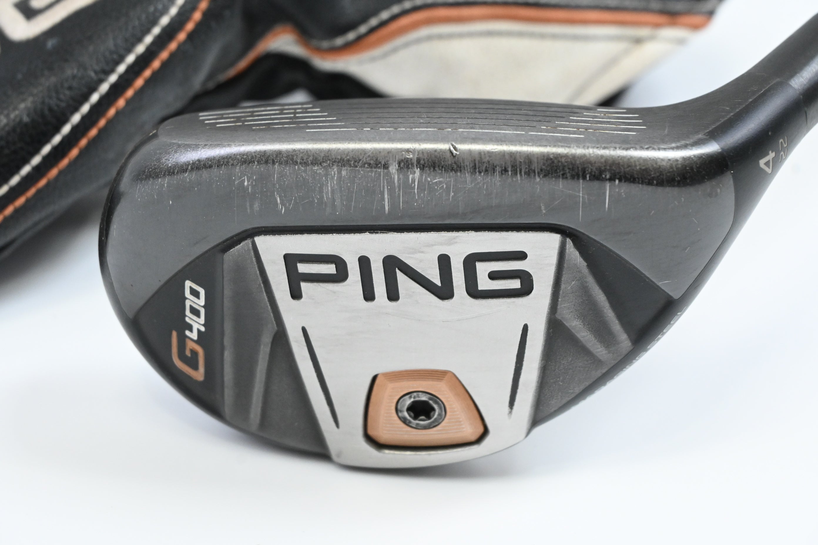 Ping G400 #4 Hybrid / 22 Degree / Regular Flex Ping Alta CB 70 Shaft