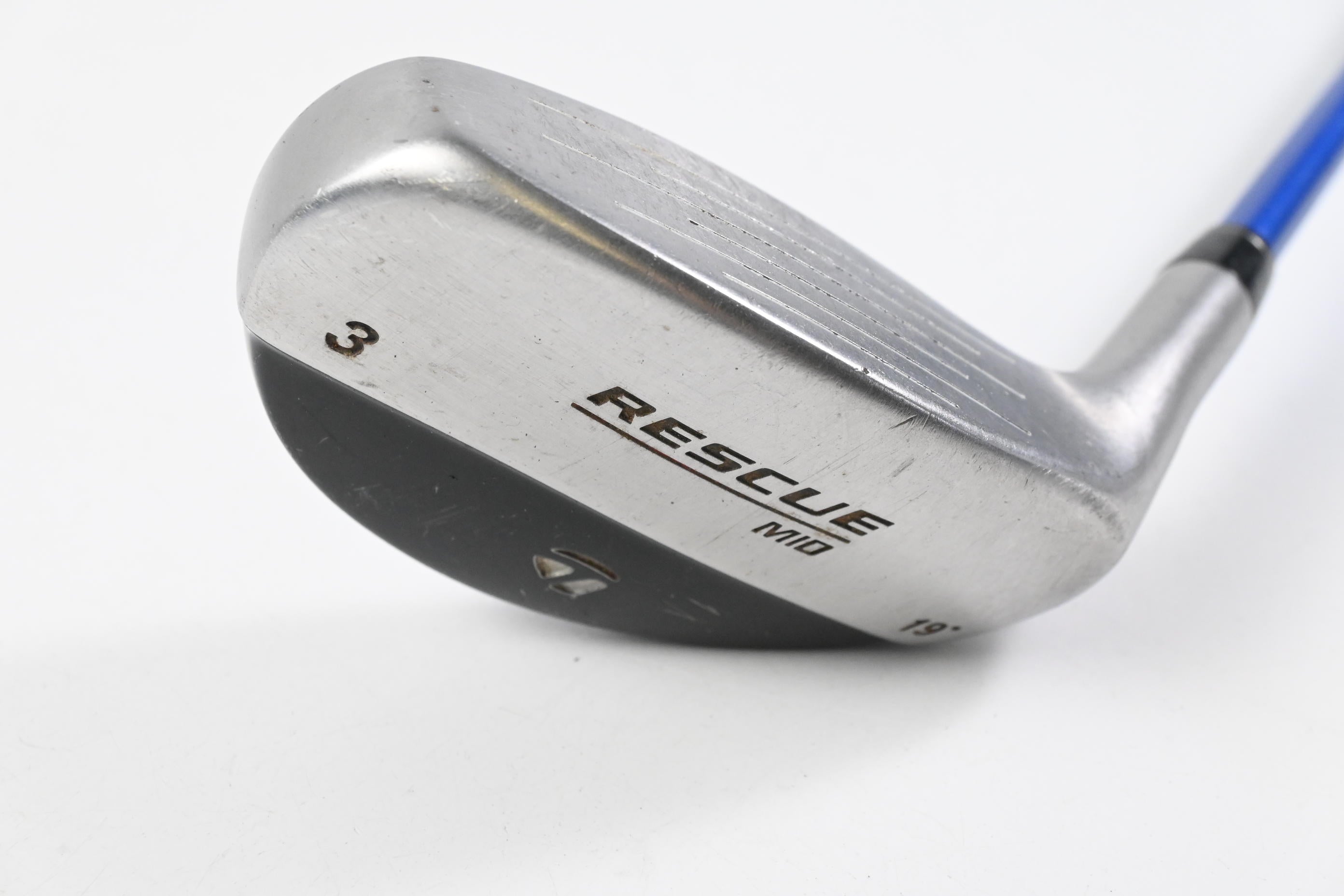 Taylormade Rescue Mid #3 Hybrid / 19 Degree / Stiff Flex Grafalloy ProLaunch Blue