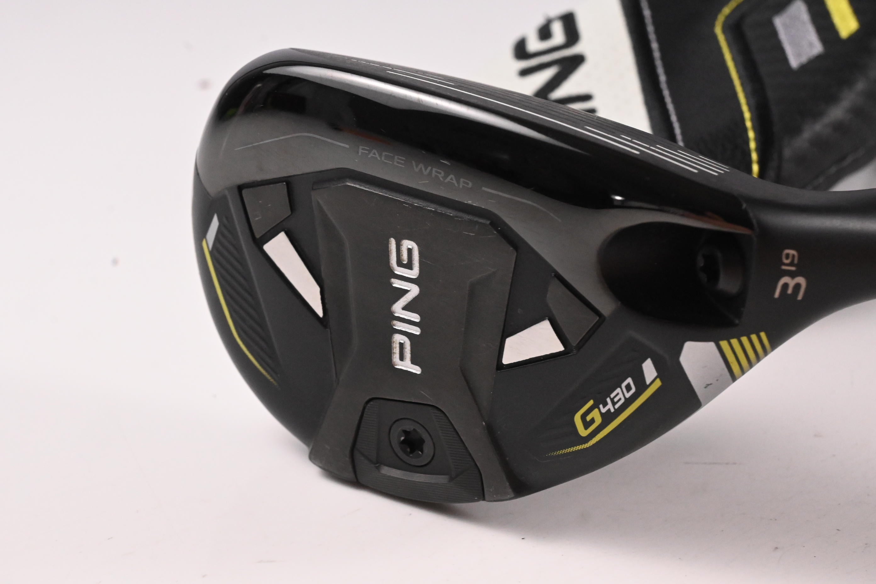 Ping G430 #3 Hybrid / 19 Degree / Stiff Flex Ping Alta CB Black 70 Shaft