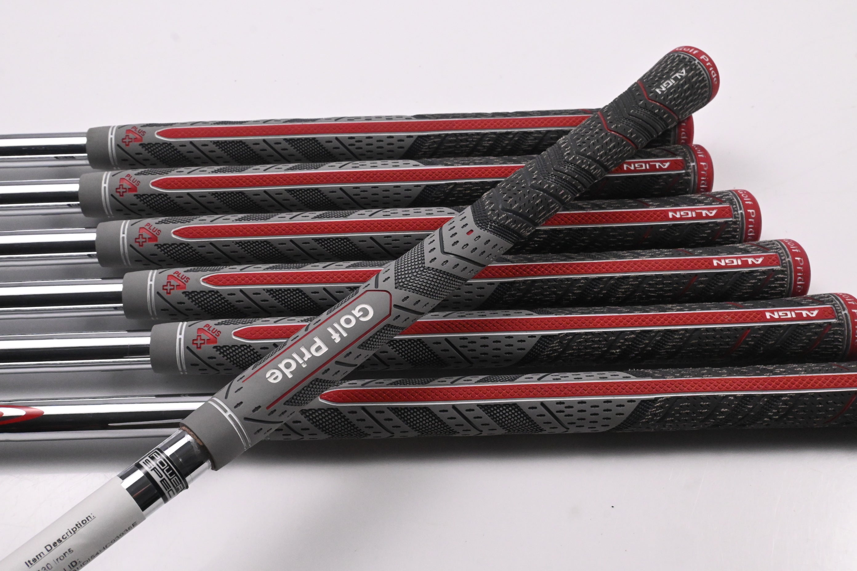 Ping i530 Irons / 5-PW+UW / Black Dot / Stiff Flex N.S.Pro Modus3 Tour 105