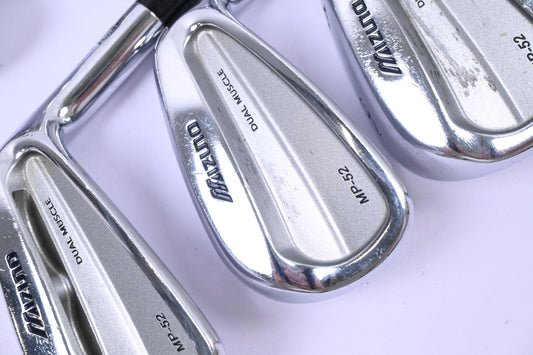 Mizuno MP-52 Irons / 3-PW / Regular Plus Flex Project X Rifle Shafts