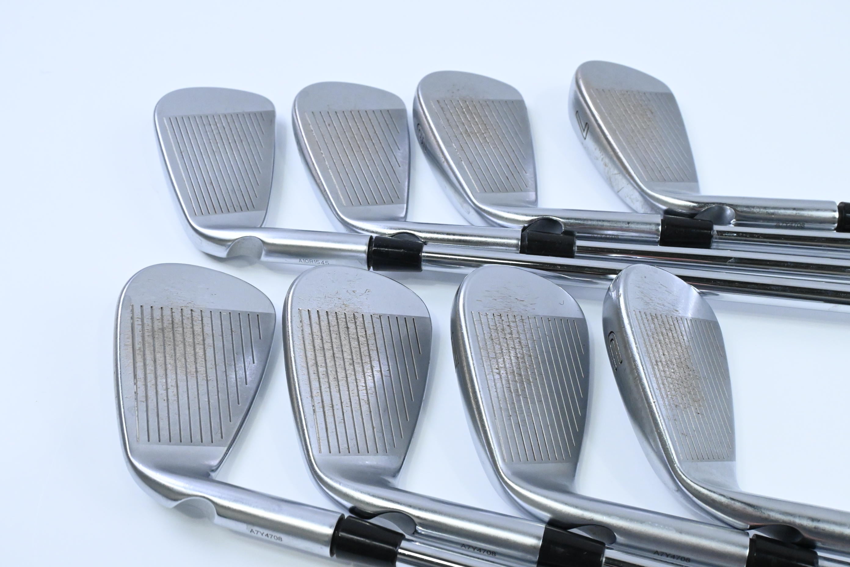 Ping i500 Irons / 4-PW+UW / Blue Dot / Stiff Flex Dynamic Gold 120 S300 Shafts