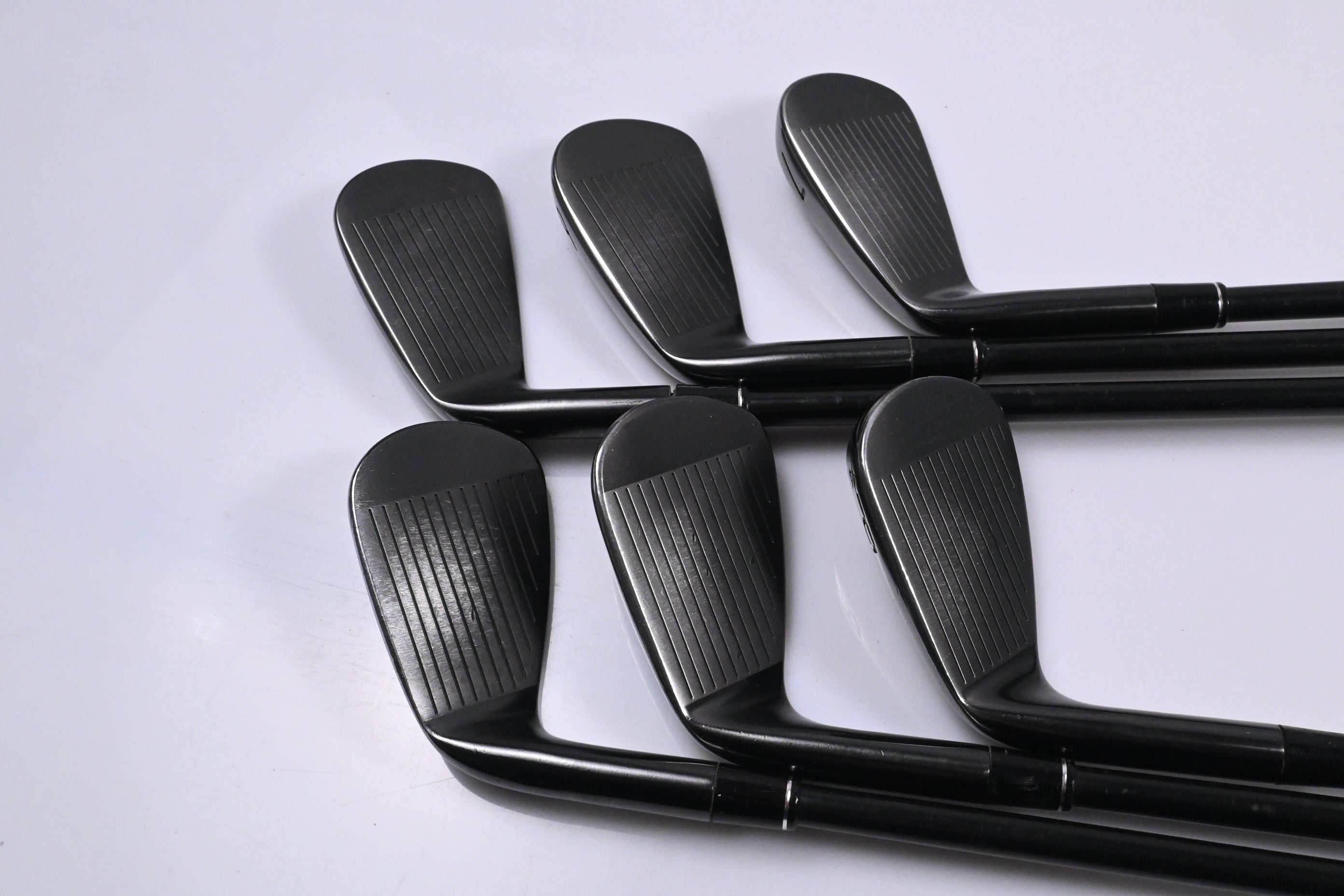 Titleist T100 Ltd Edition Black Irons / 5-PW / Regular Plus Flex Project X LZ