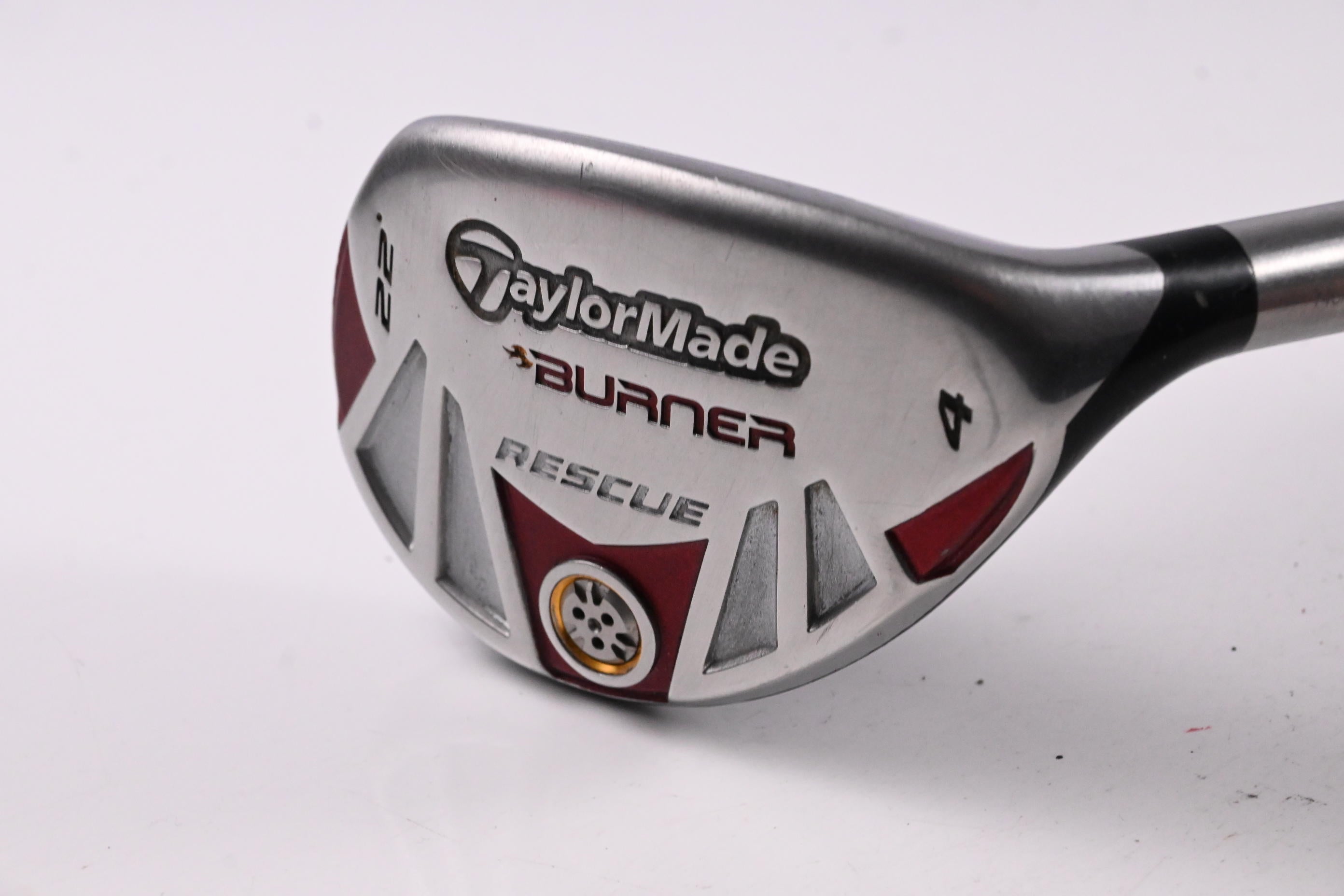 Taylormade Burner 2007 #4 Hybrid / 22 Degree / Regular Flex Reax 65 Shaft