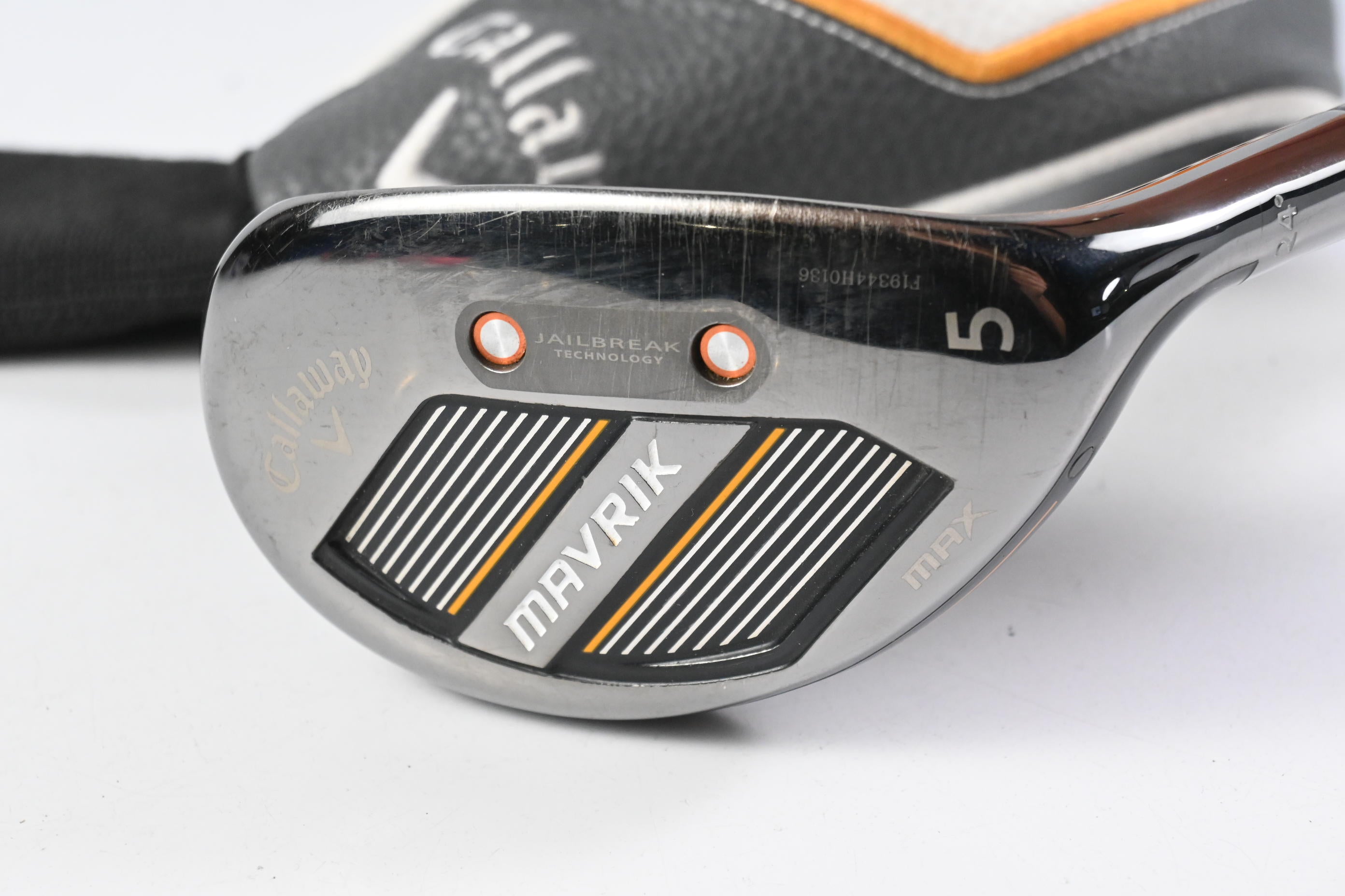 Callaway Mavrik Max #5 Hybrid / 24 Degree / Senior Flex Catalyst 55 Shaft