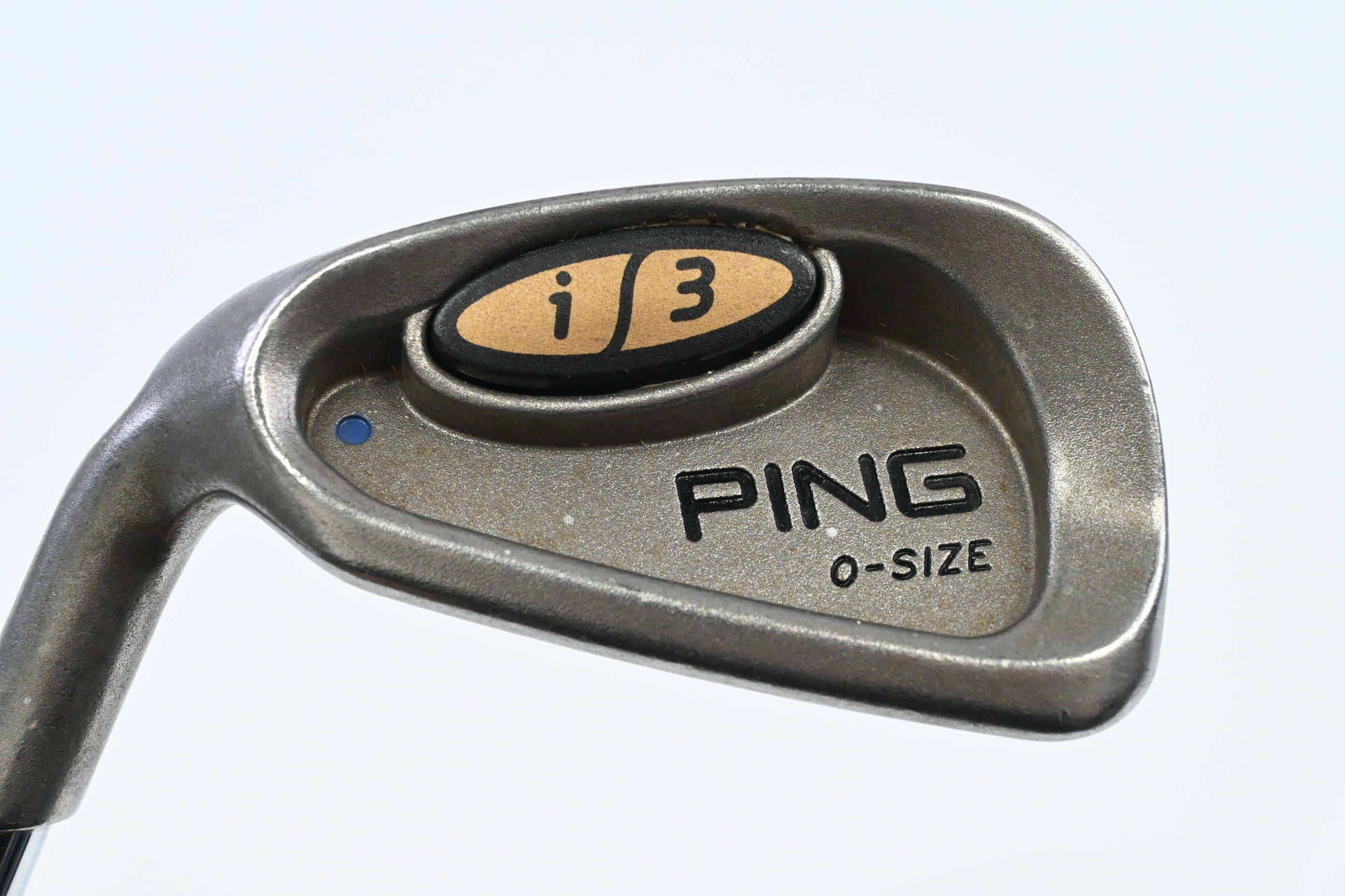 Left Hand Ping i3 O-Size #8 Iron / Blue Dot / Regular Flex Ping JZ Cushin Shaft