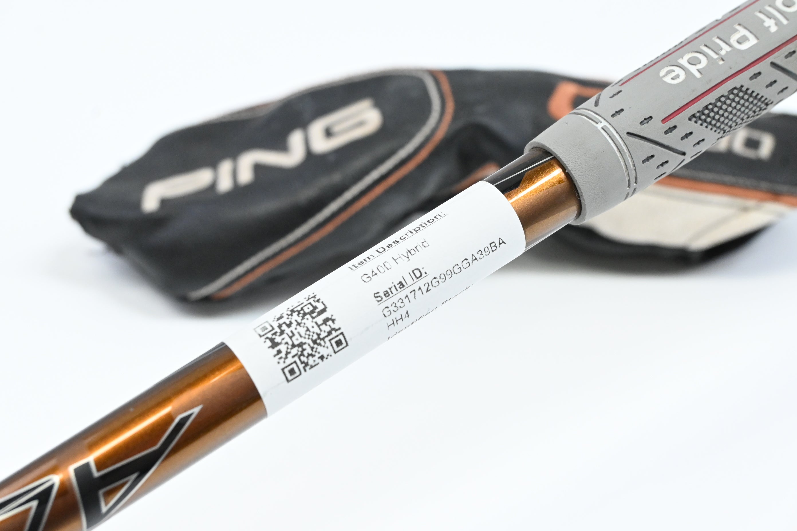 Ping G400 #4 Hybrid / 22 Degree / Regular Flex Ping Alta CB 70 Shaft