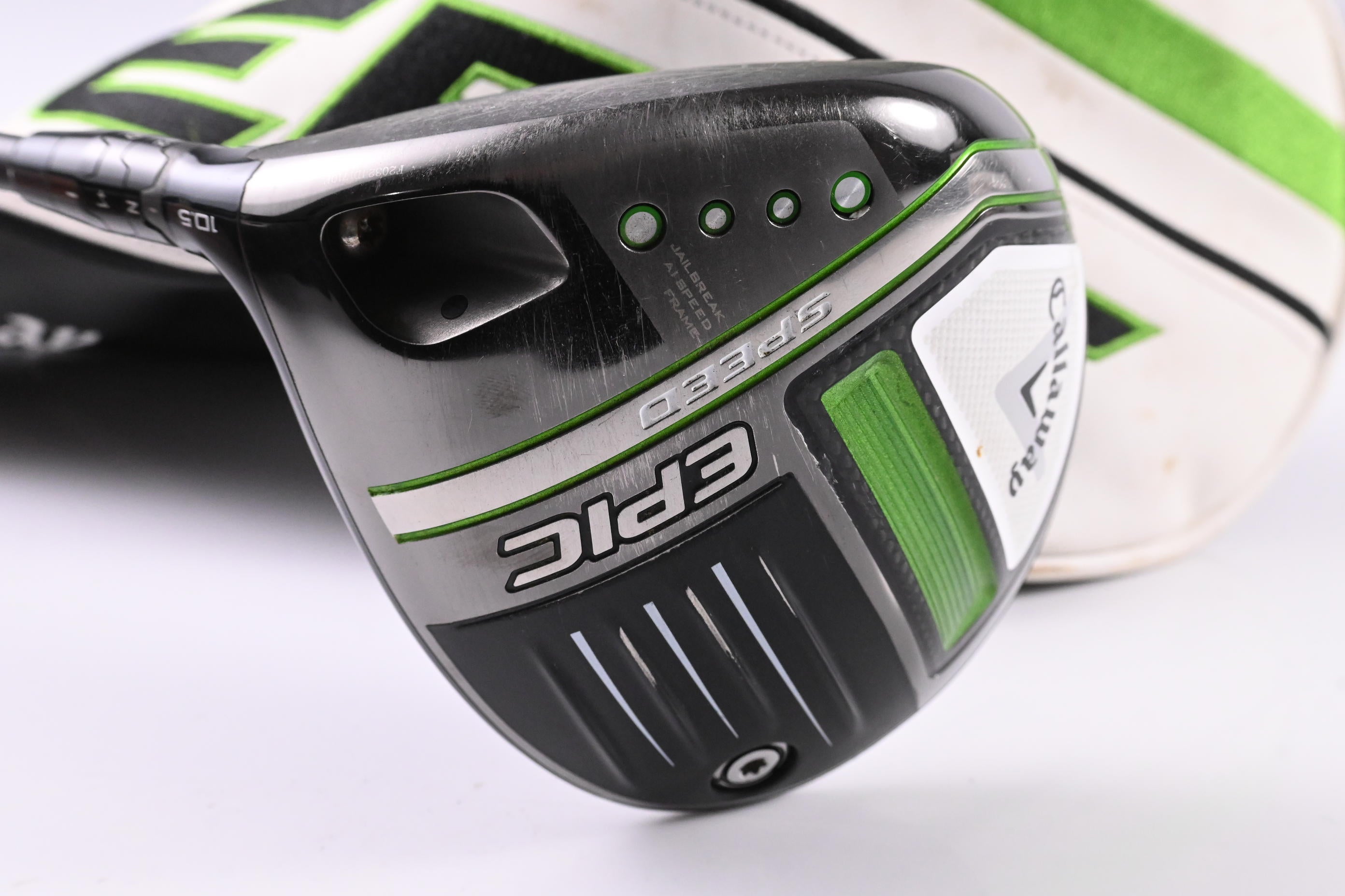 Left Hand Callaway Epic Speed Driver / 10.5 Degree / Stiff Flex HZRDUS Yellow 76