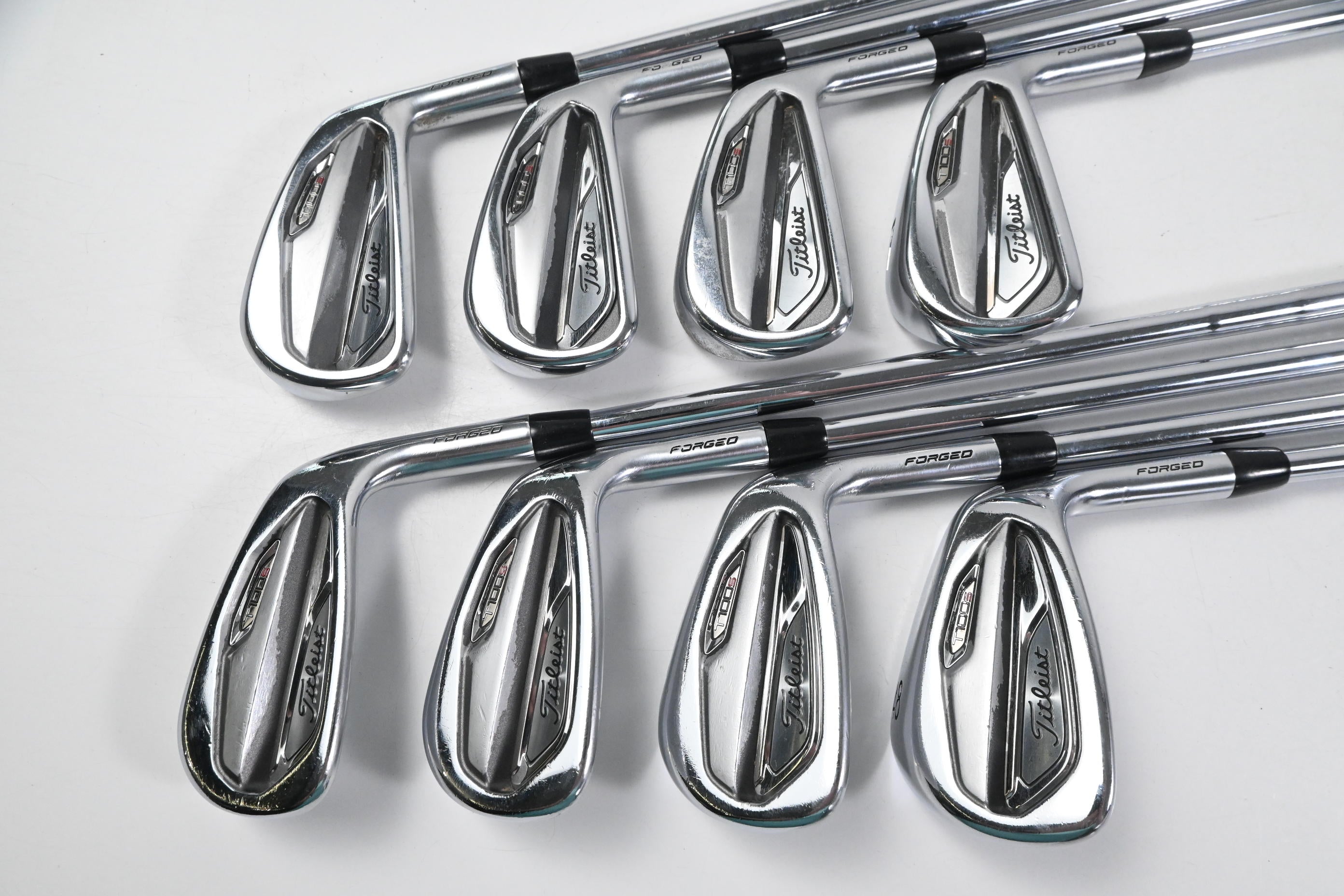 Titleist T100 S 2019 Irons / 4-PW+GW / Stiff Flex N.S.PRO Modus3 Tour 105 Shafts