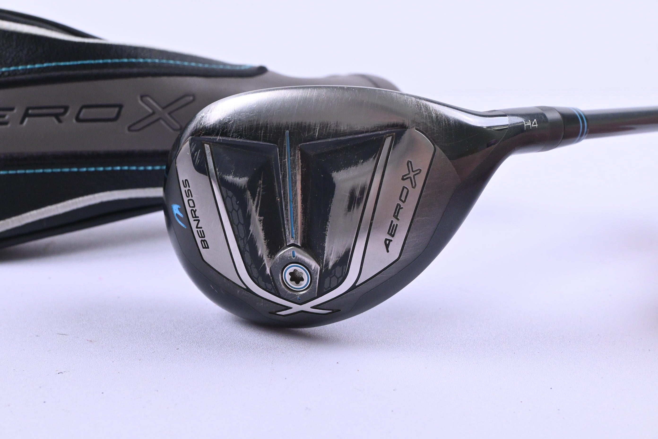 Benross Aero X #4 Hybrid / 24 Degree / Senior Flex Vista Pro Hybrid 50 Shaft