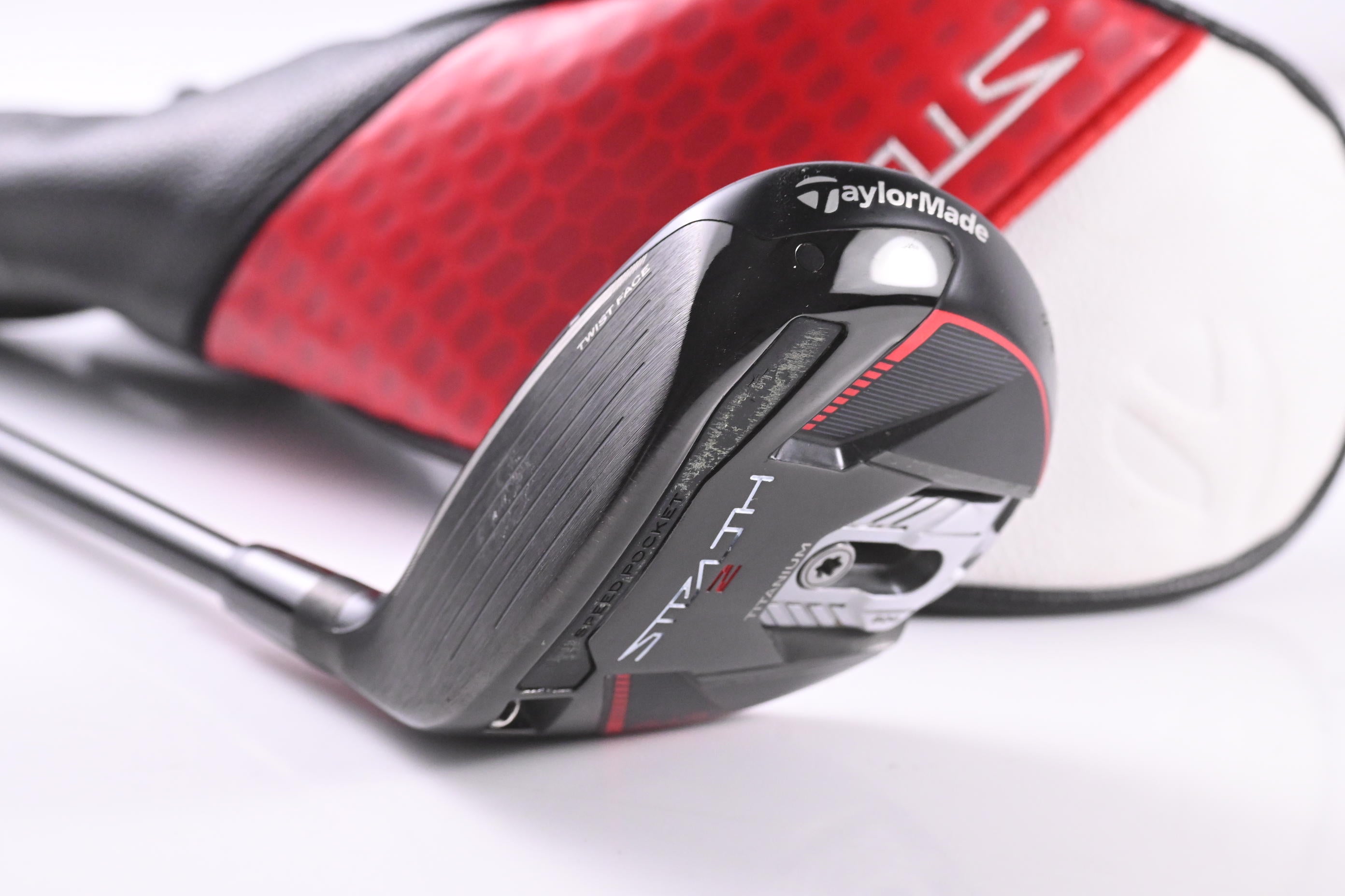 Left Hand Taylormade Stealth 2 Plus #5 Wood / 18 Degree / TX-Flex Tensei AV RAW
