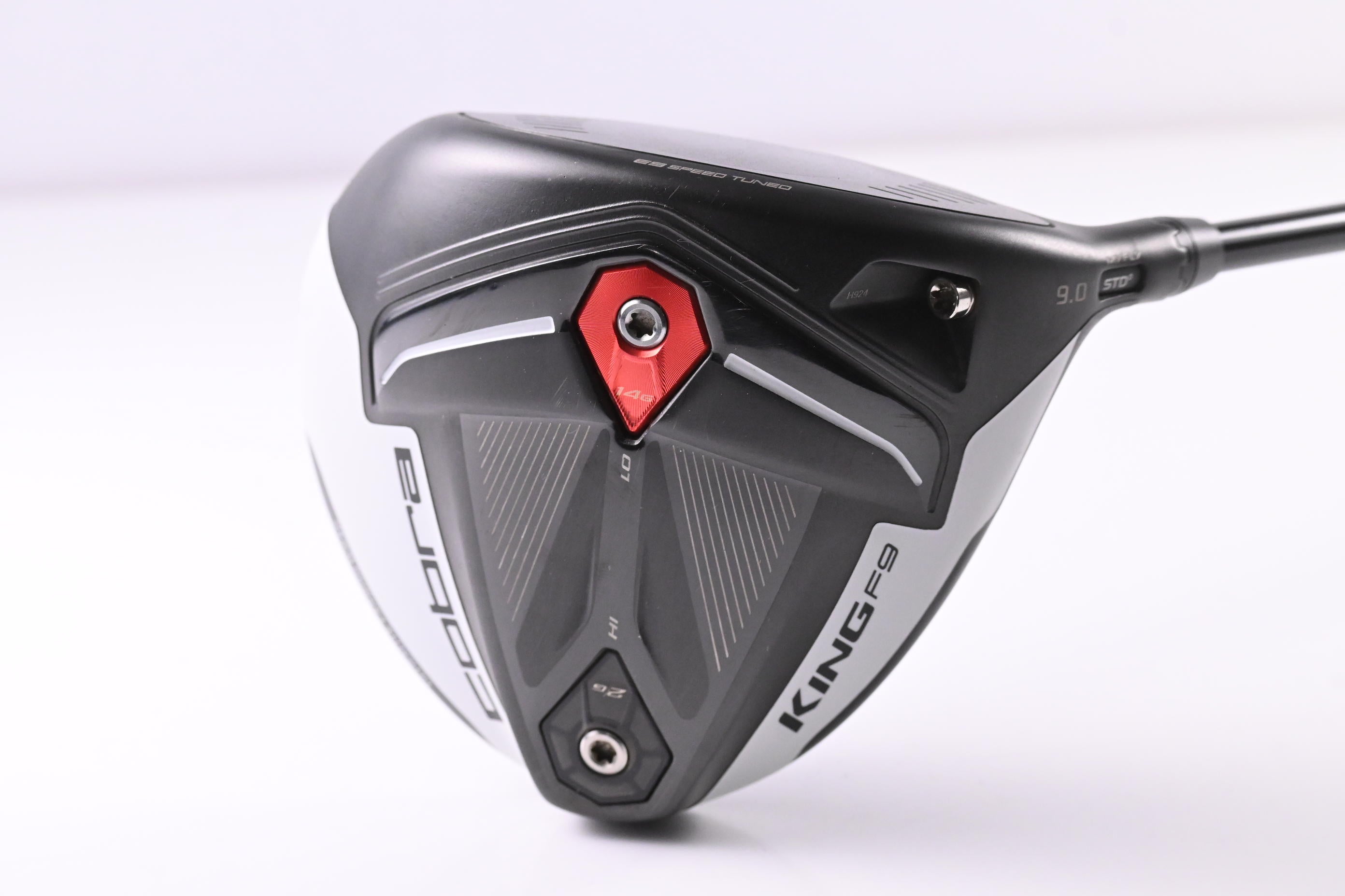 Cobra King F9 Driver / 9 Degree / Stiff Flex Mitsubishi Kai'li Blue 60 Shaft