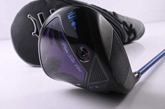 Cobra OPTM X Palm Tree Crew Driver / 9 Degree / Regular Flex Denali Frost Blue