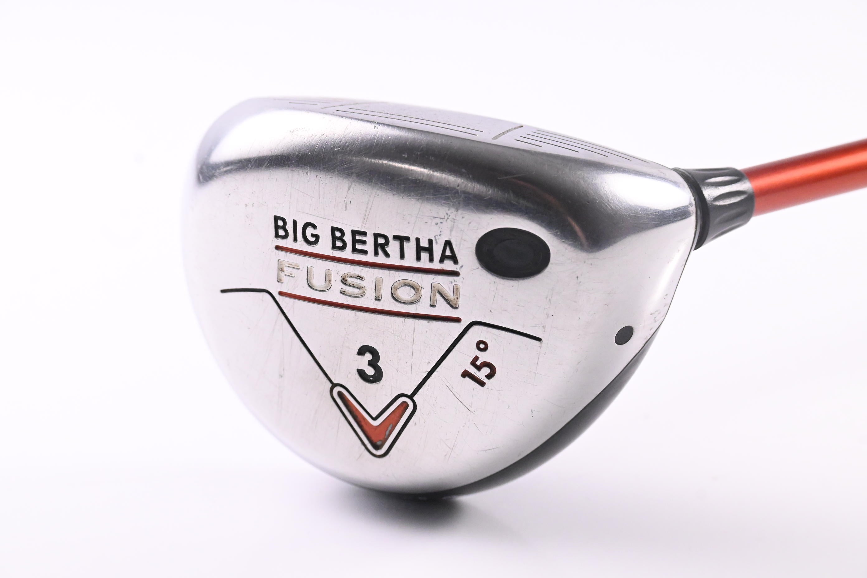 Callaway Big Bertha Fusion #3 Wood / 15 Degree / Stiff Flex Aldila NVS 55 Shaft