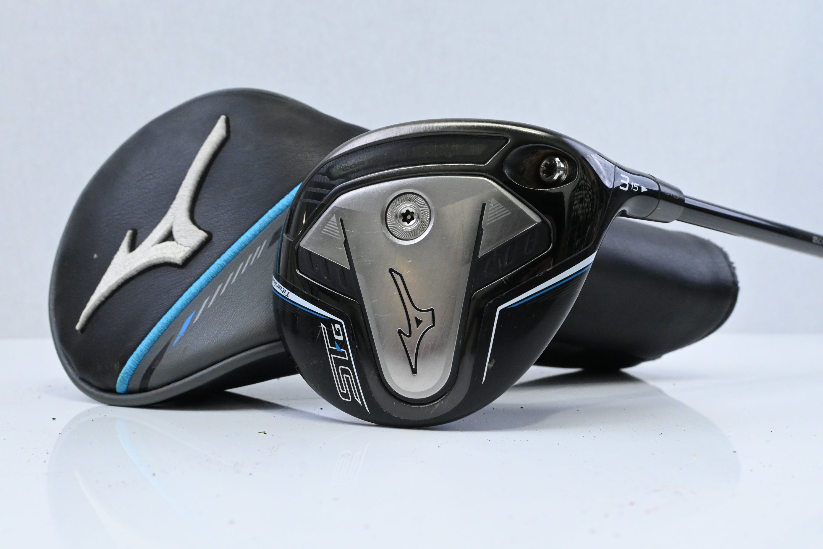 Mizuno ST-G Titanium #3 Wood / 15 Degree / Stiff Flex Kai'li Blue 60 Shaft