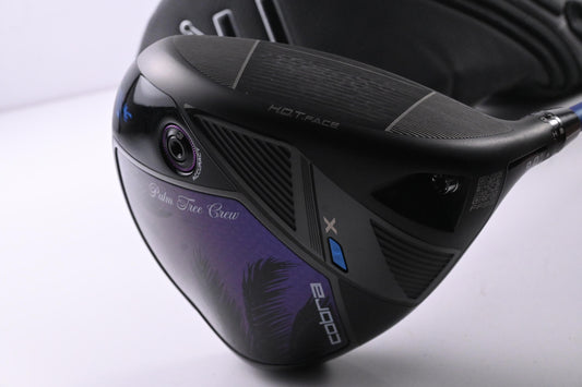 Cobra OPTM X Palm Tree Crew Driver / 9 Degree / Regular Flex Denali Frost Blue