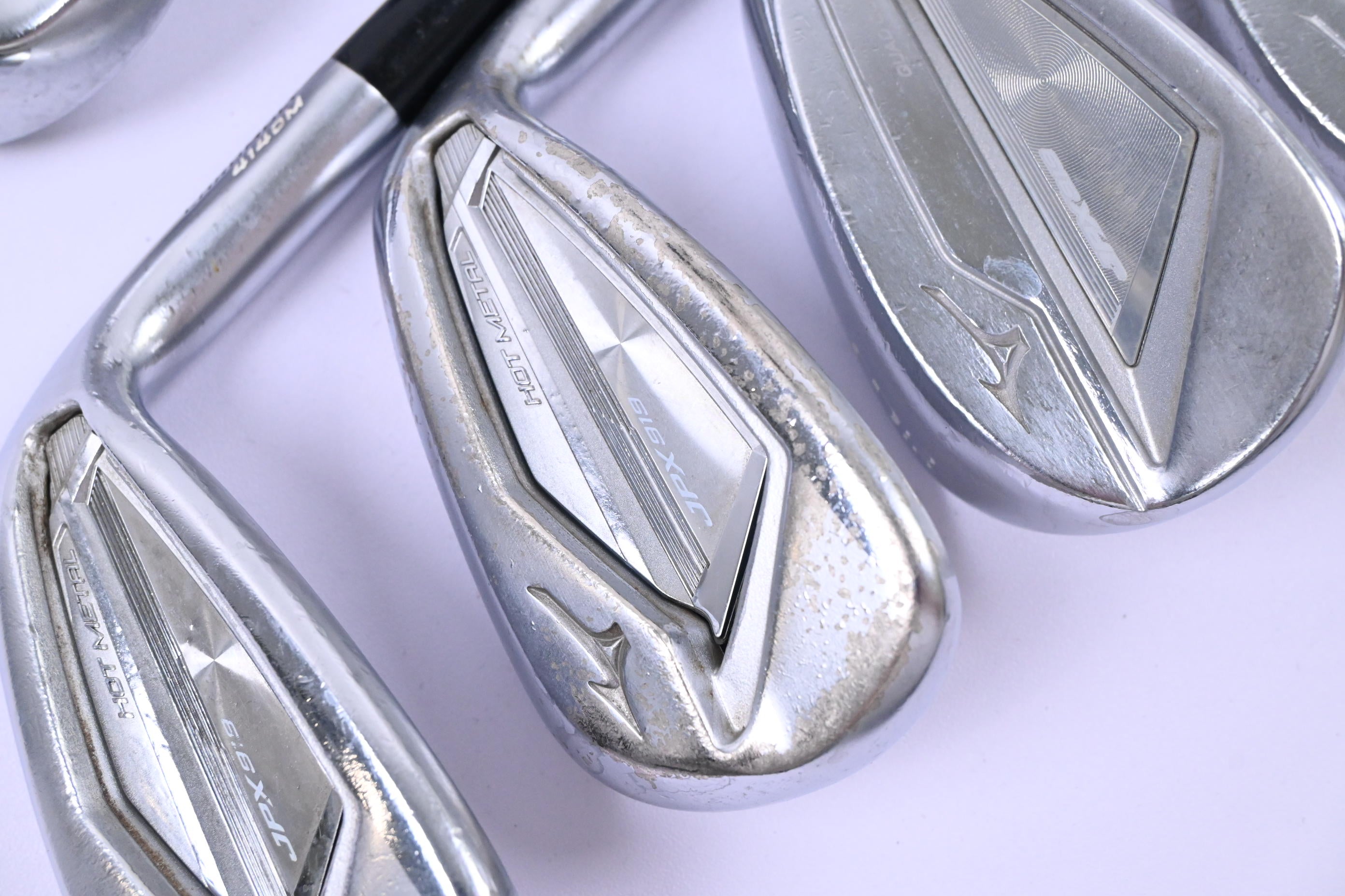 Ladies Mizuno JPX 919 Hot Metal Irons / 6-PW+GW+SW / Ladies Flex Project X LZ 45