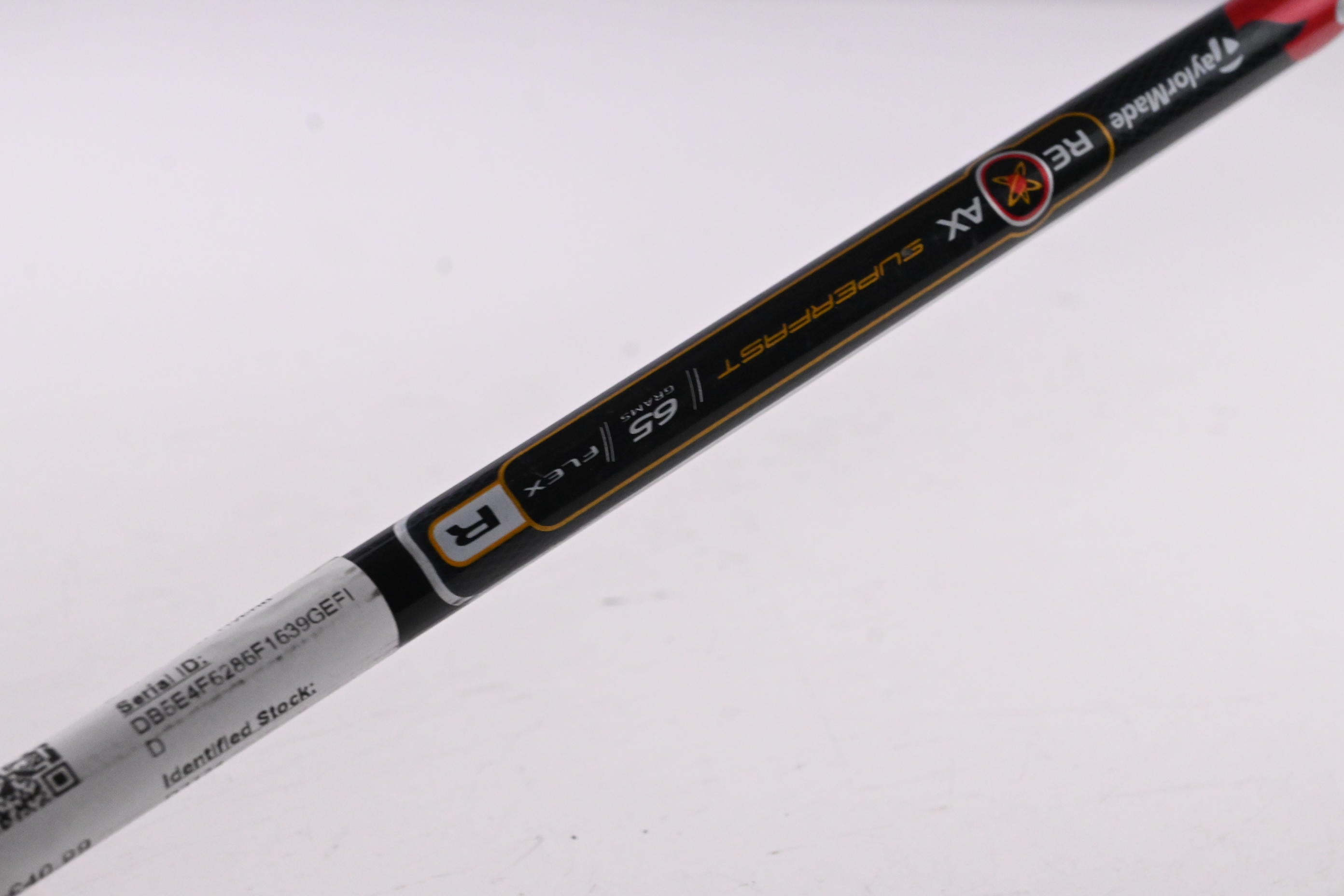 Taylormade Burner 2007 #4 Hybrid / 22 Degree / Regular Flex Reax 65 Shaft
