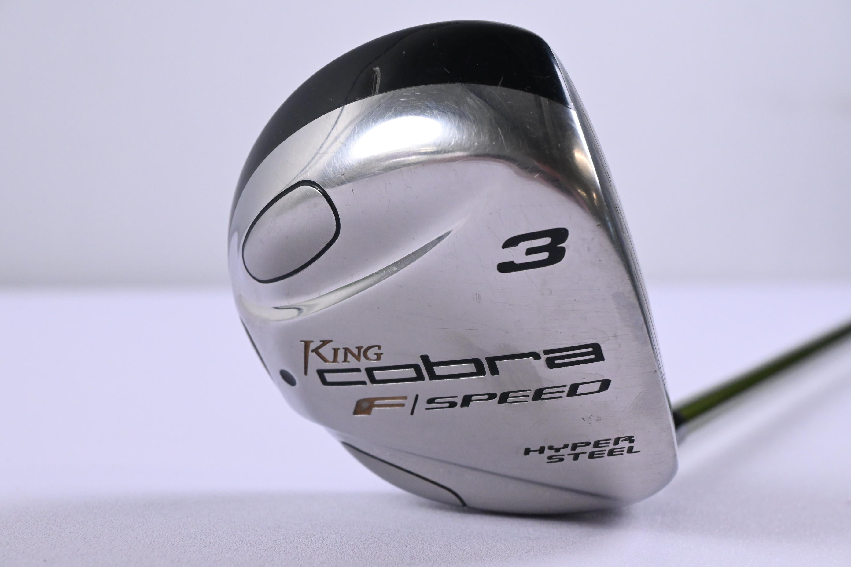 Cobra F-Speed #3 Wood / 15.5 Degree / Regular Flex Aldila NV-F Green 55 Shaft