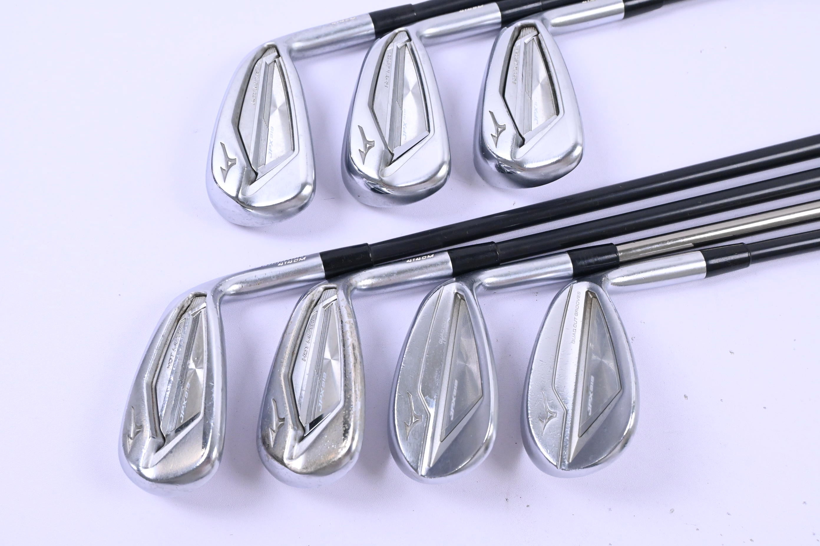 Ladies Mizuno JPX 919 Hot Metal Irons / 6-PW+GW+SW / Ladies Flex Project X LZ 45