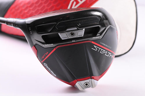 Left Hand Taylormade Stealth 2 Plus Driver / 9 Degree / Stiff Flex HZRDUS Smoke