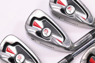 Left Hand John Letters T8 Irons / 5-PW / Regular Flex Steel Shafts