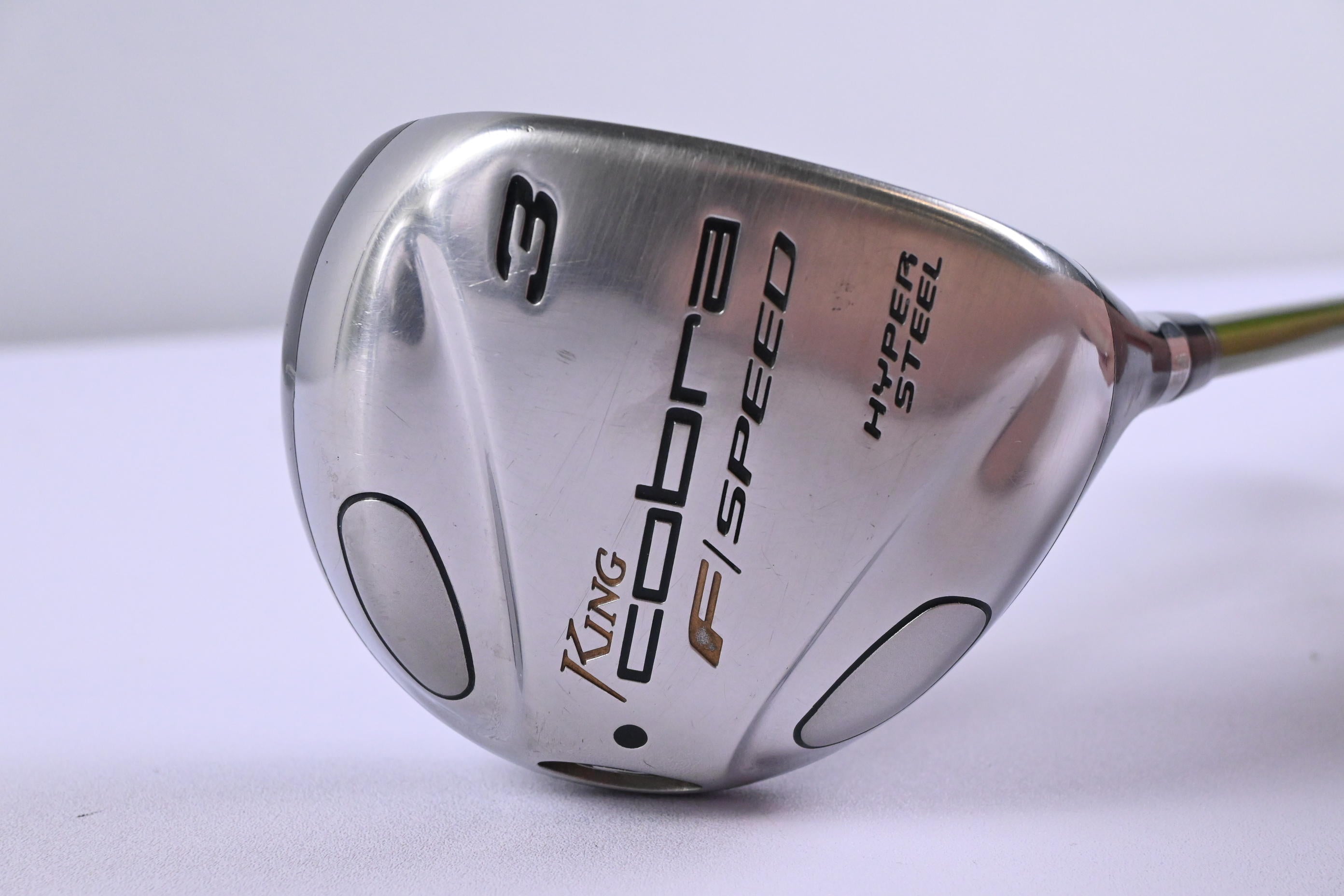 Cobra F-Speed #3 Wood / 15.5 Degree / Regular Flex Aldila NV-F Green 55 Shaft