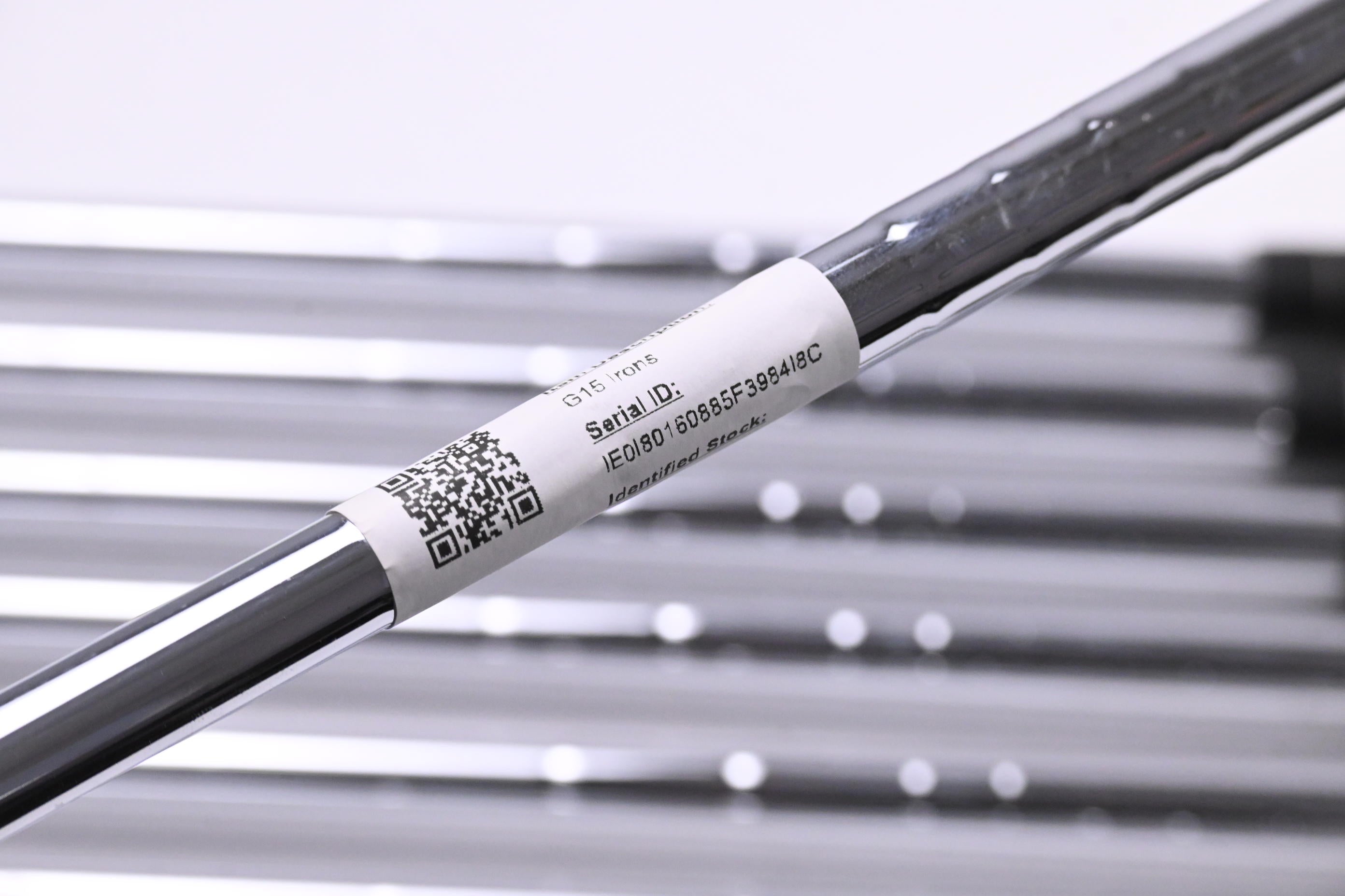 Ping G15 Irons / 3-PW+SW / Black Dot / Regular Flex Ping AWT Shafts