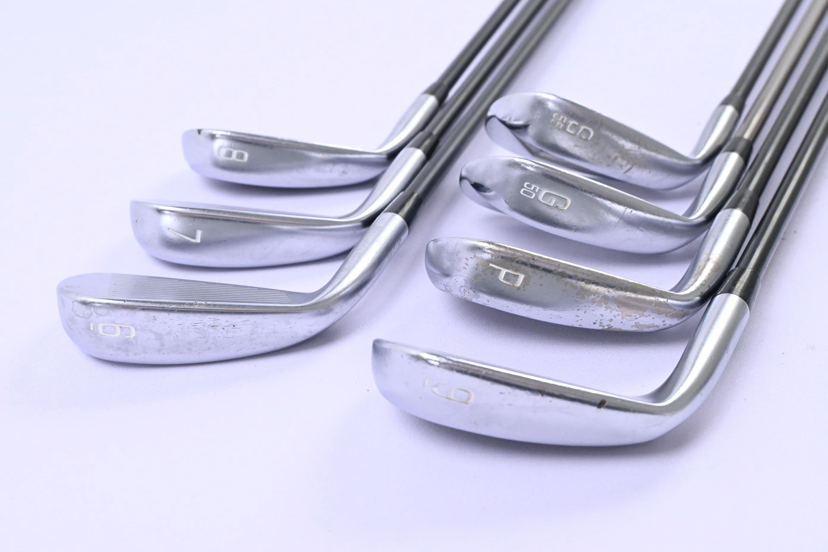 Ladies Mizuno JPX 919 Hot Metal Irons / 6-PW+GW+SW / Ladies Flex Project X LZ 45